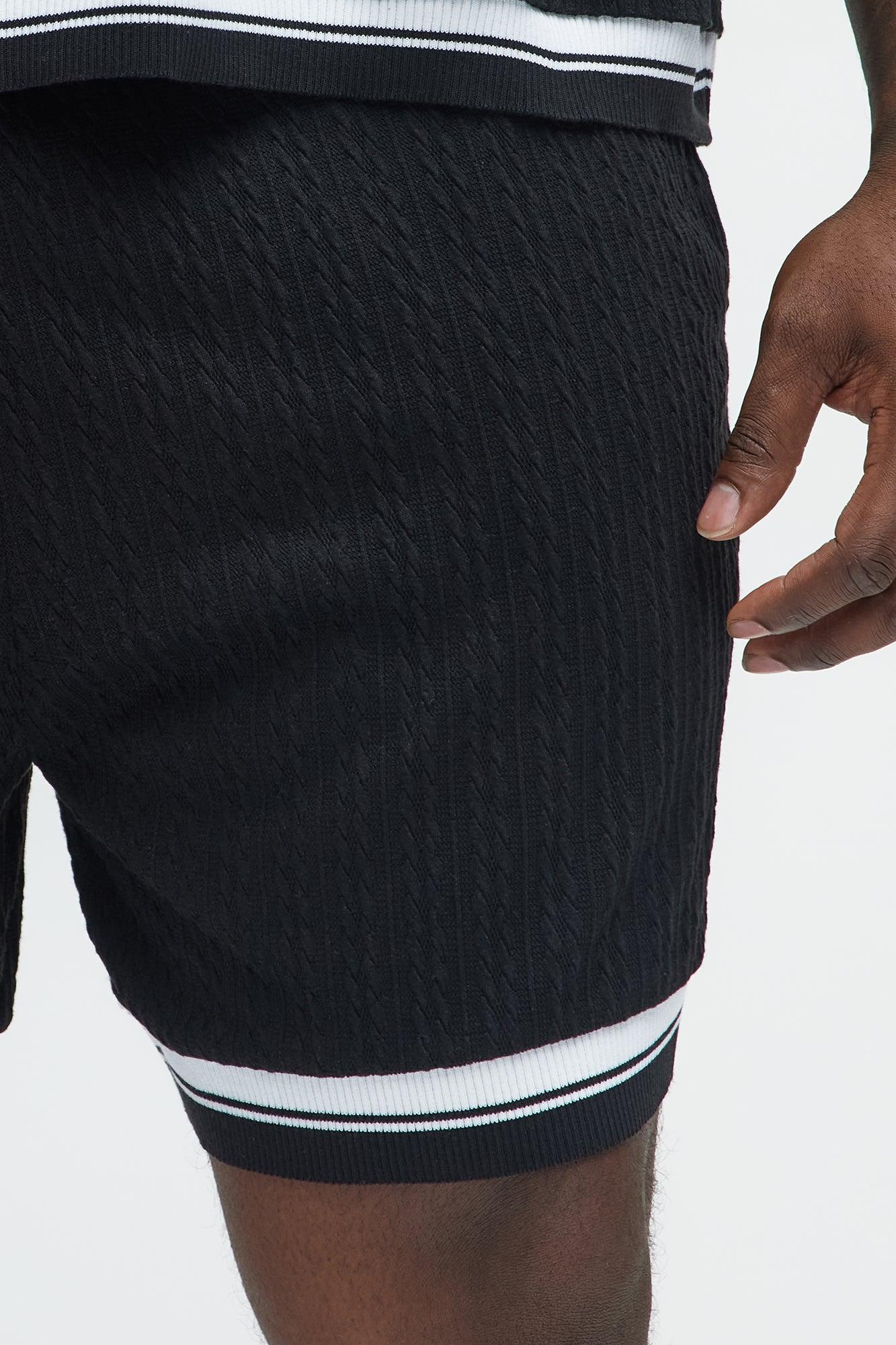 Fisher Knit Shorts - Black Product Image