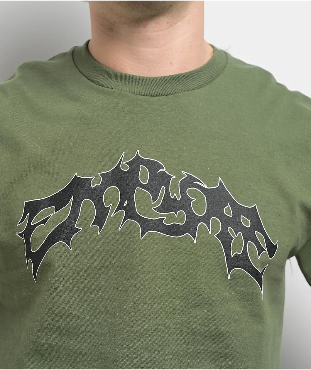 Empyre Spike Green Long Sleeve T-Shirt Product Image