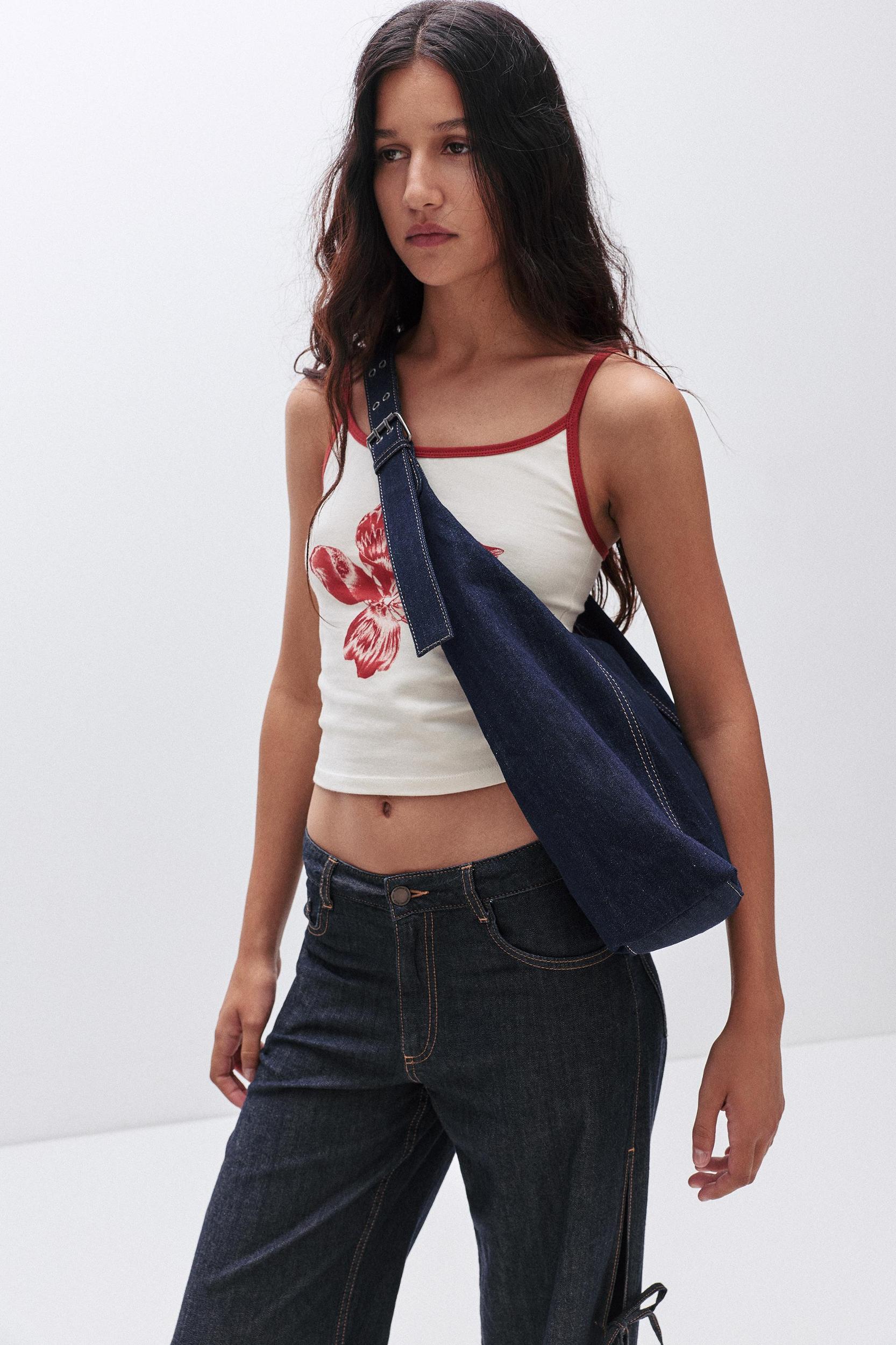 Denim shopper bag Product Image