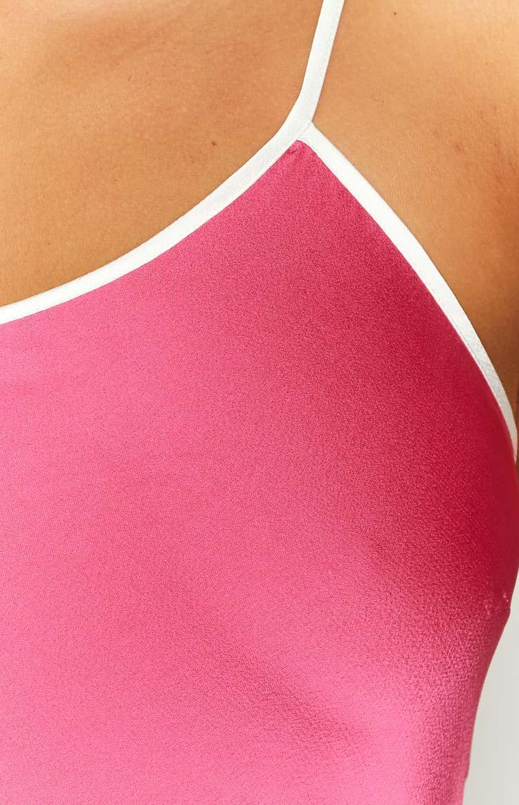 Saylor Pink Maxi Dress Product Image