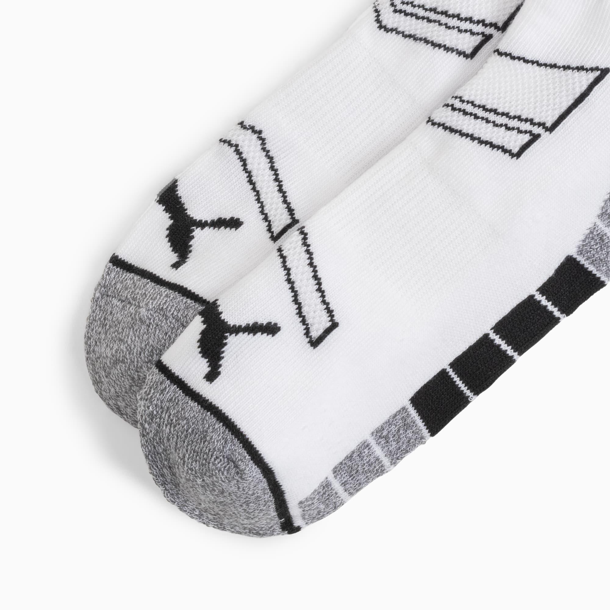 Men's Half-Terry Quarter-Length Crew Socks (6 Pairs) Product Image