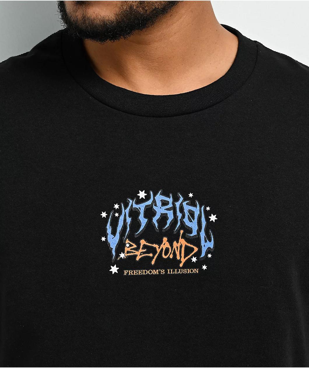 Vitriol Freedoms Illusion Black T-Shirt Product Image