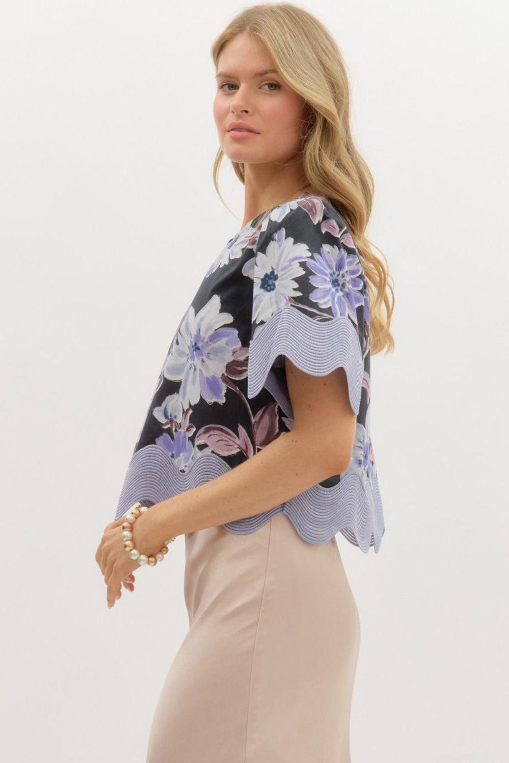 Moon Bloom Blouse Product Image