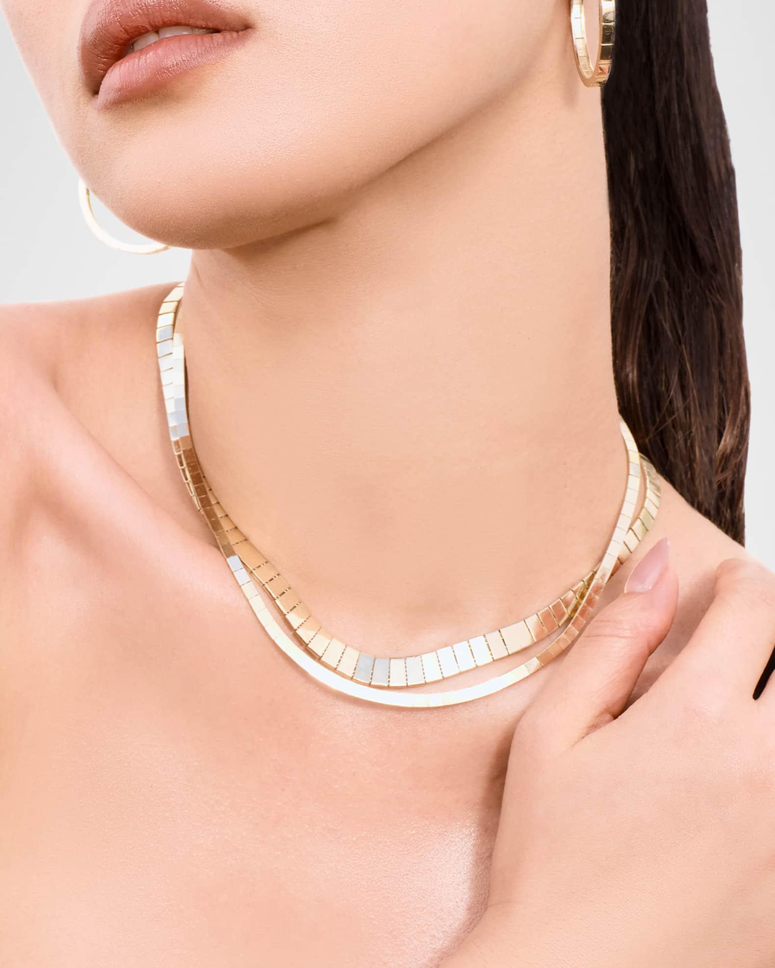 Graduating Flash Tile Necklace Product Image