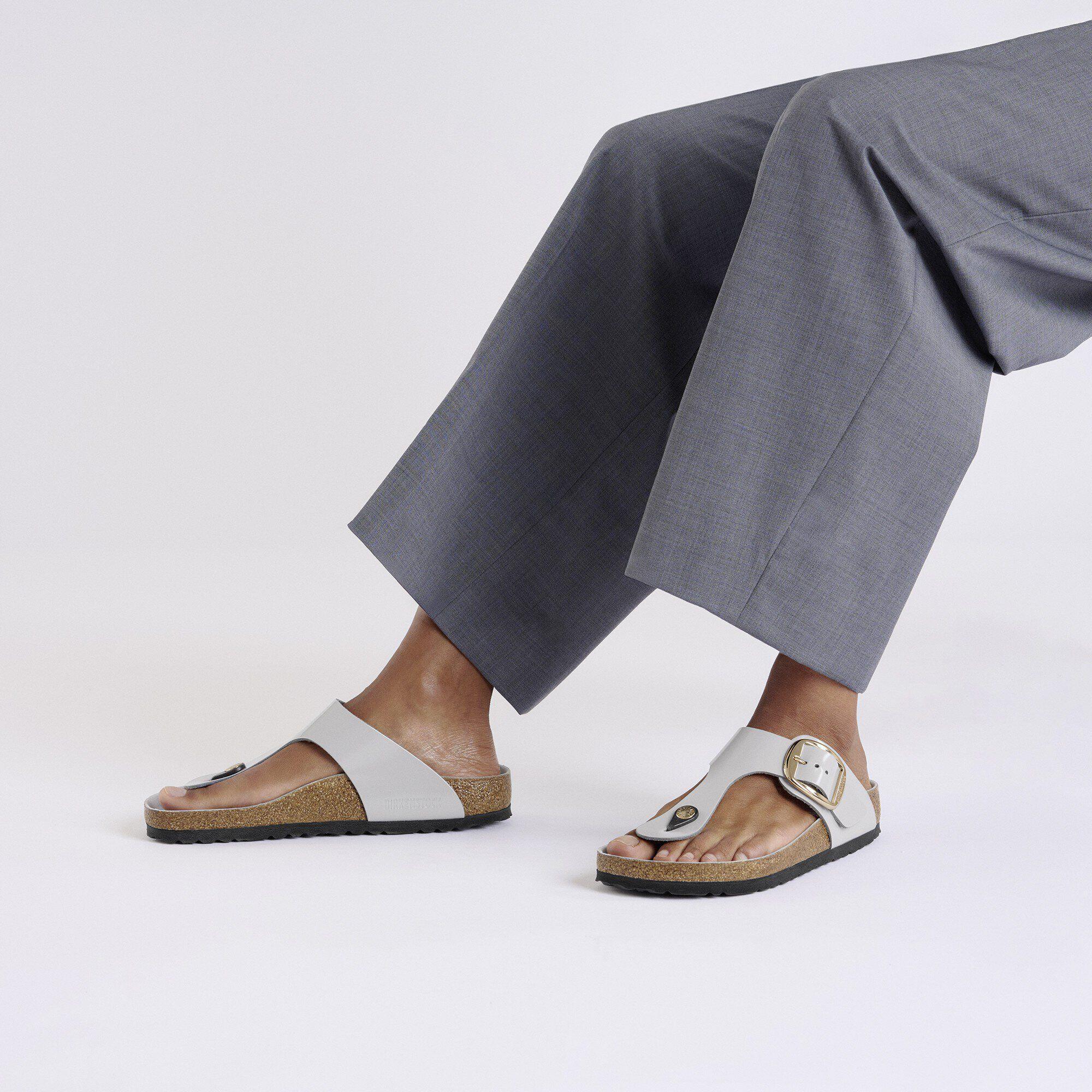 Gizeh Big Buckle Natural Leather Patent Product Image