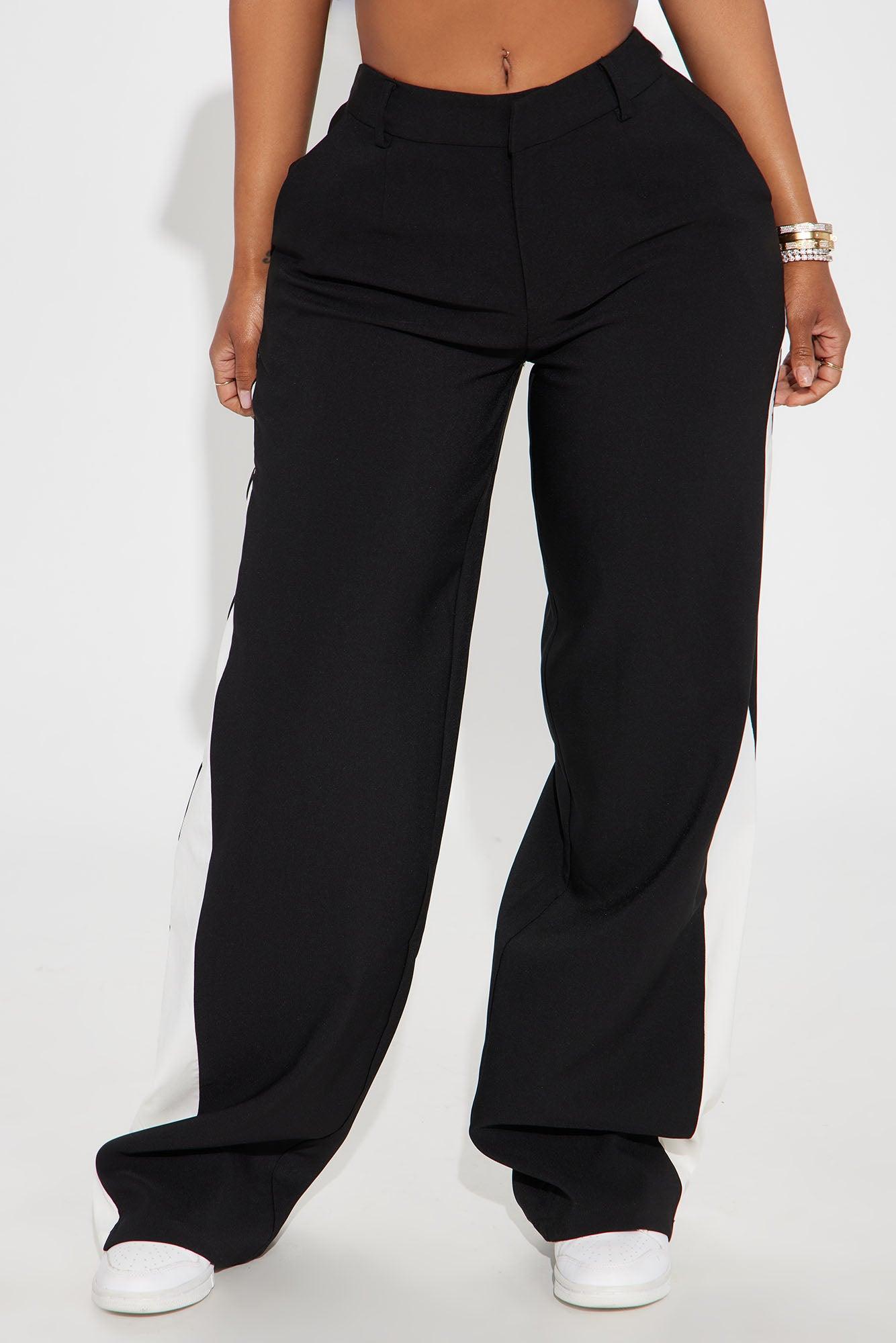 Duo Energy Colorblock Trouser - Black Product Image
