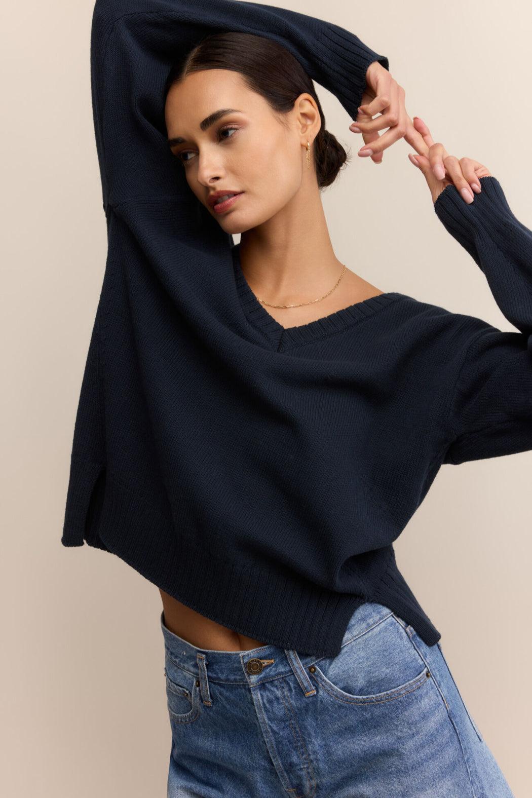 All Around V-Neck Sweater Product Image