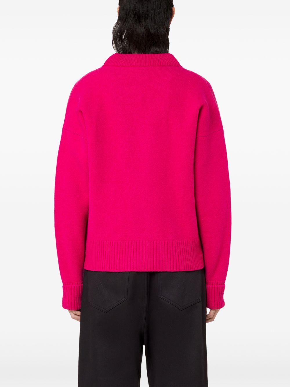 Ami de Coeur wool cardigan Product Image