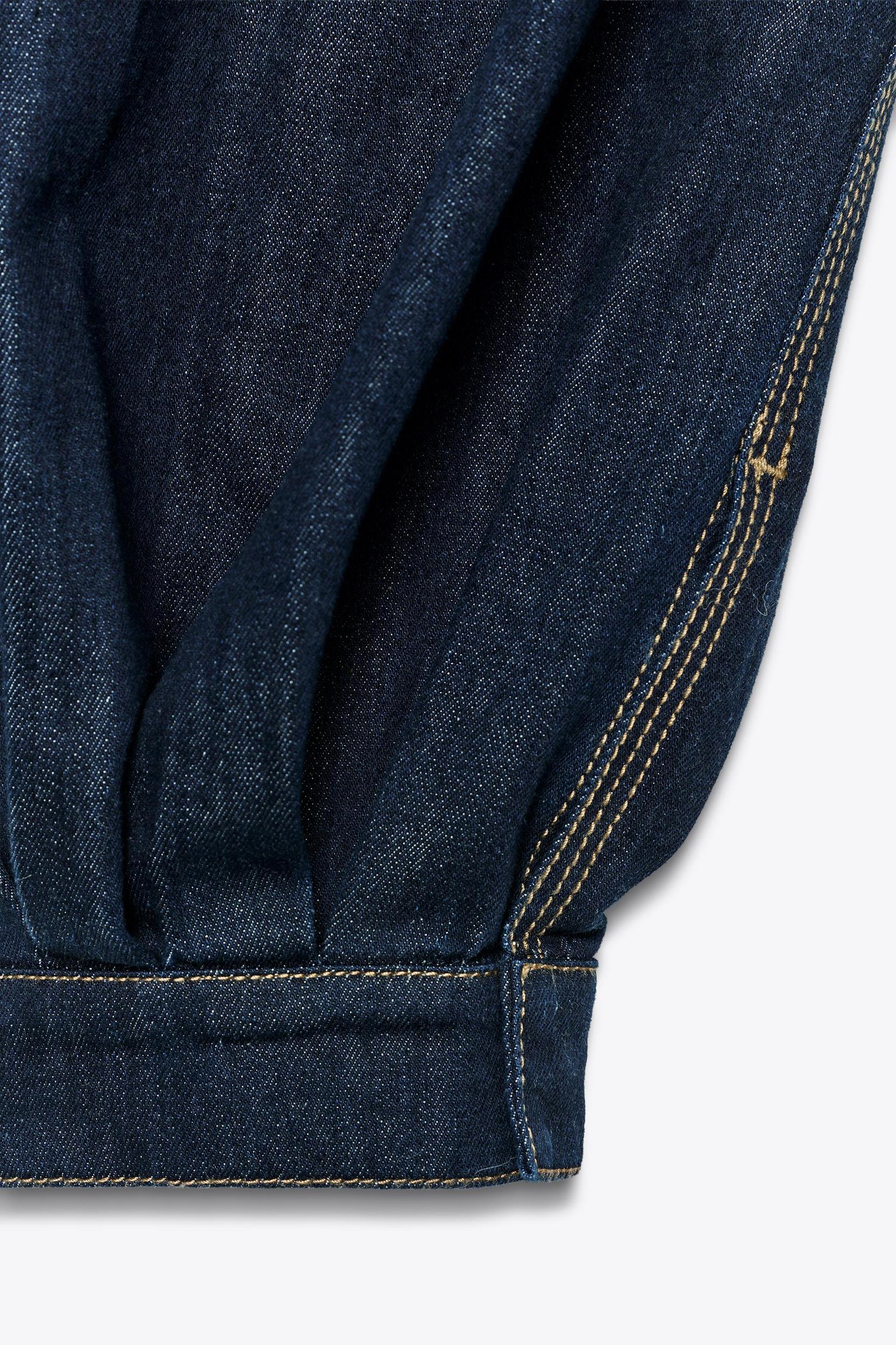 ZW COLLECTION DENIM BALLOON PANTS Product Image