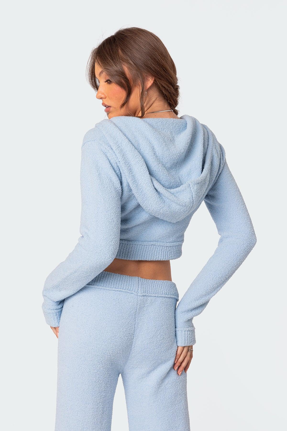 Plush Super Soft Hooded Cardigan Product Image