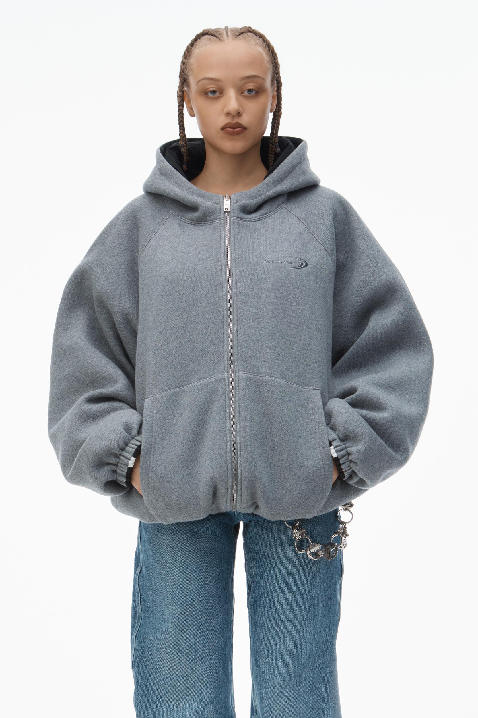 Unisex Reversible Raglan Hoodie Product Image