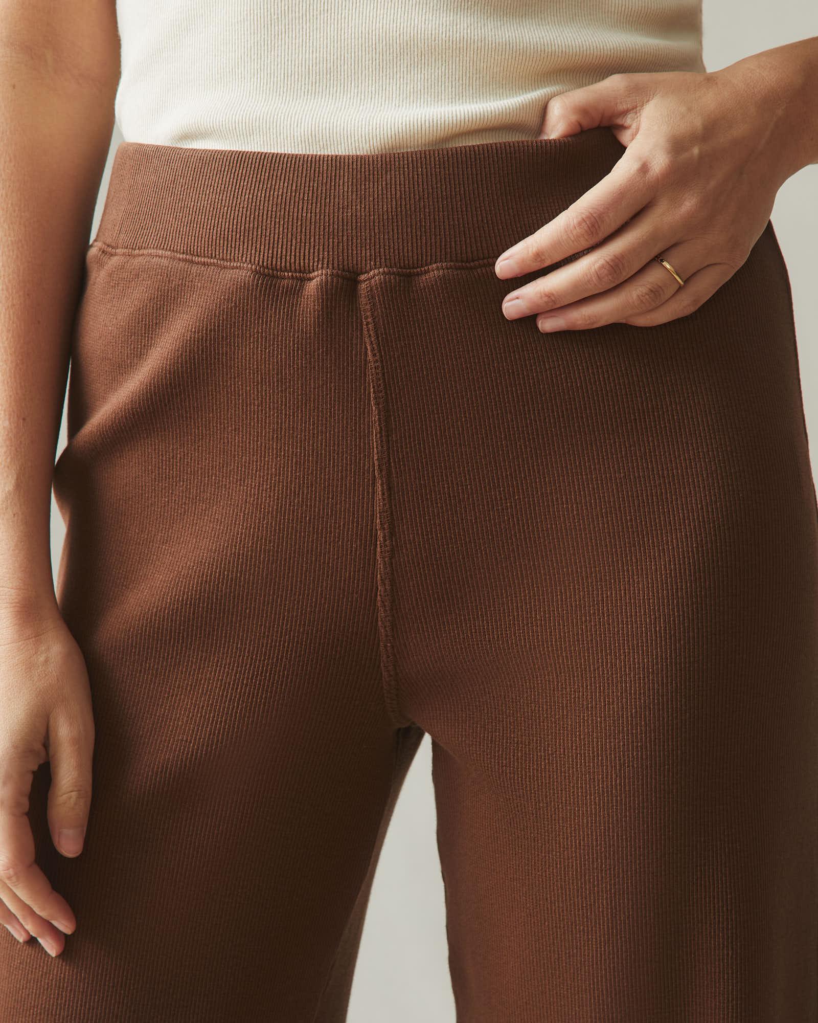 Women's Rib Pant - Potting Soil Female Product Image
