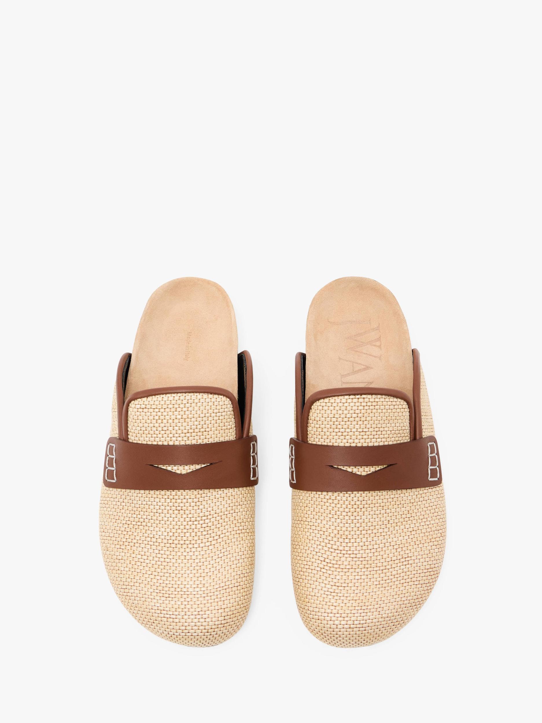 CANVAS LOAFER MULES Product Image