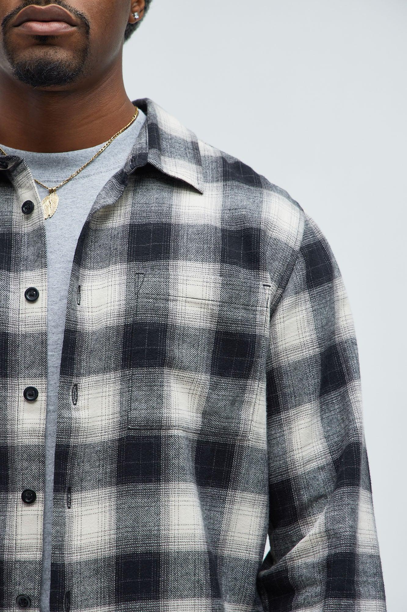 Oakwood Flannel Shirt - Black/combo Product Image