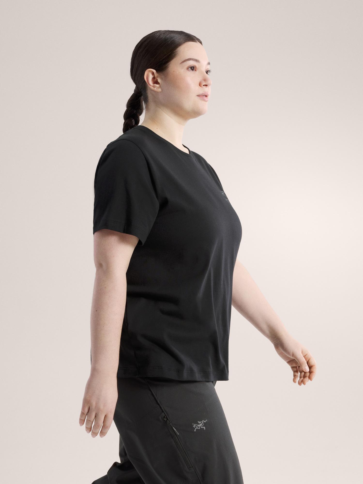 Kragg SL Cotton Emblem Crew Shirt SS Women's Product Image