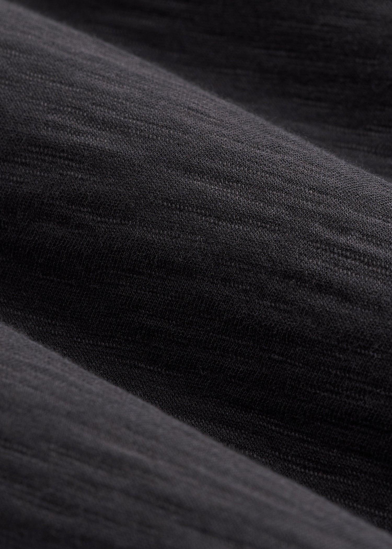 Garment Dyed Slub Pocket Tank Top for Tall Men in Black Male Product Image