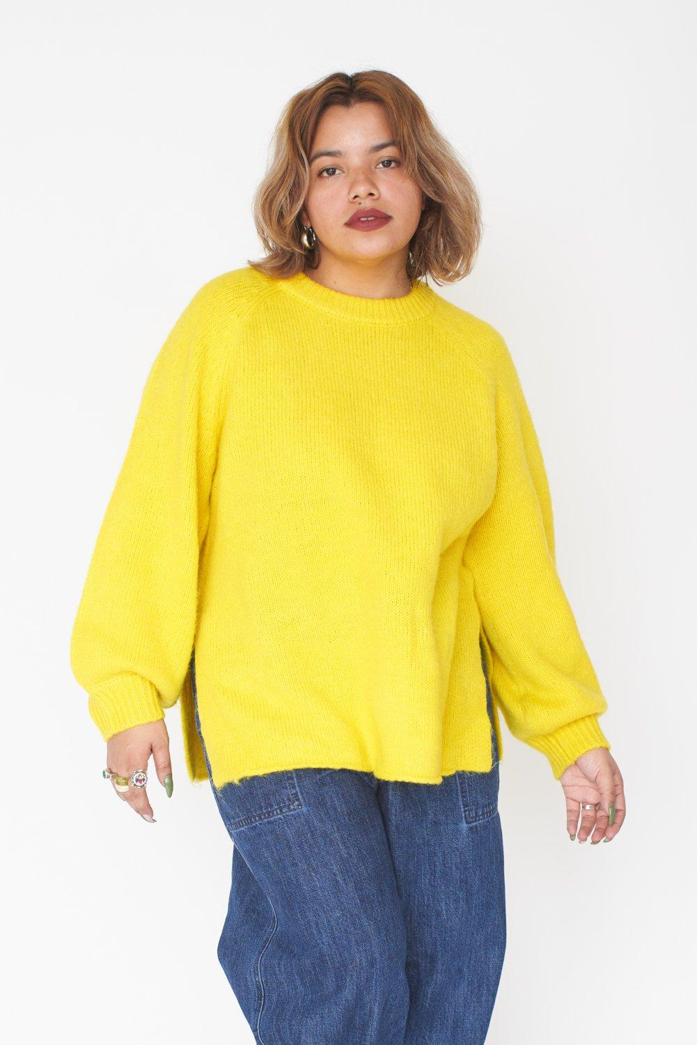 Harold Sweater  - Blazing Yellow Product Image