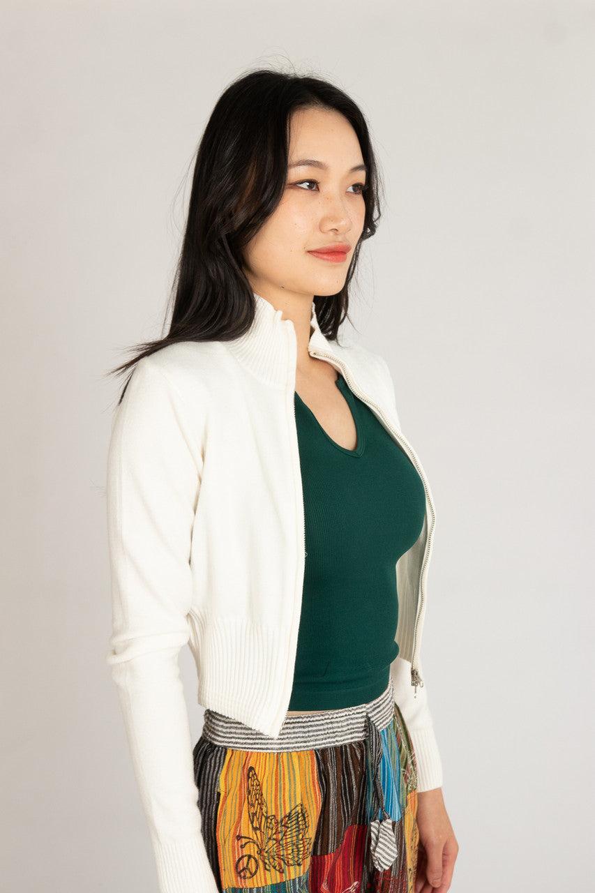 Zip Up Cardigan Product Image