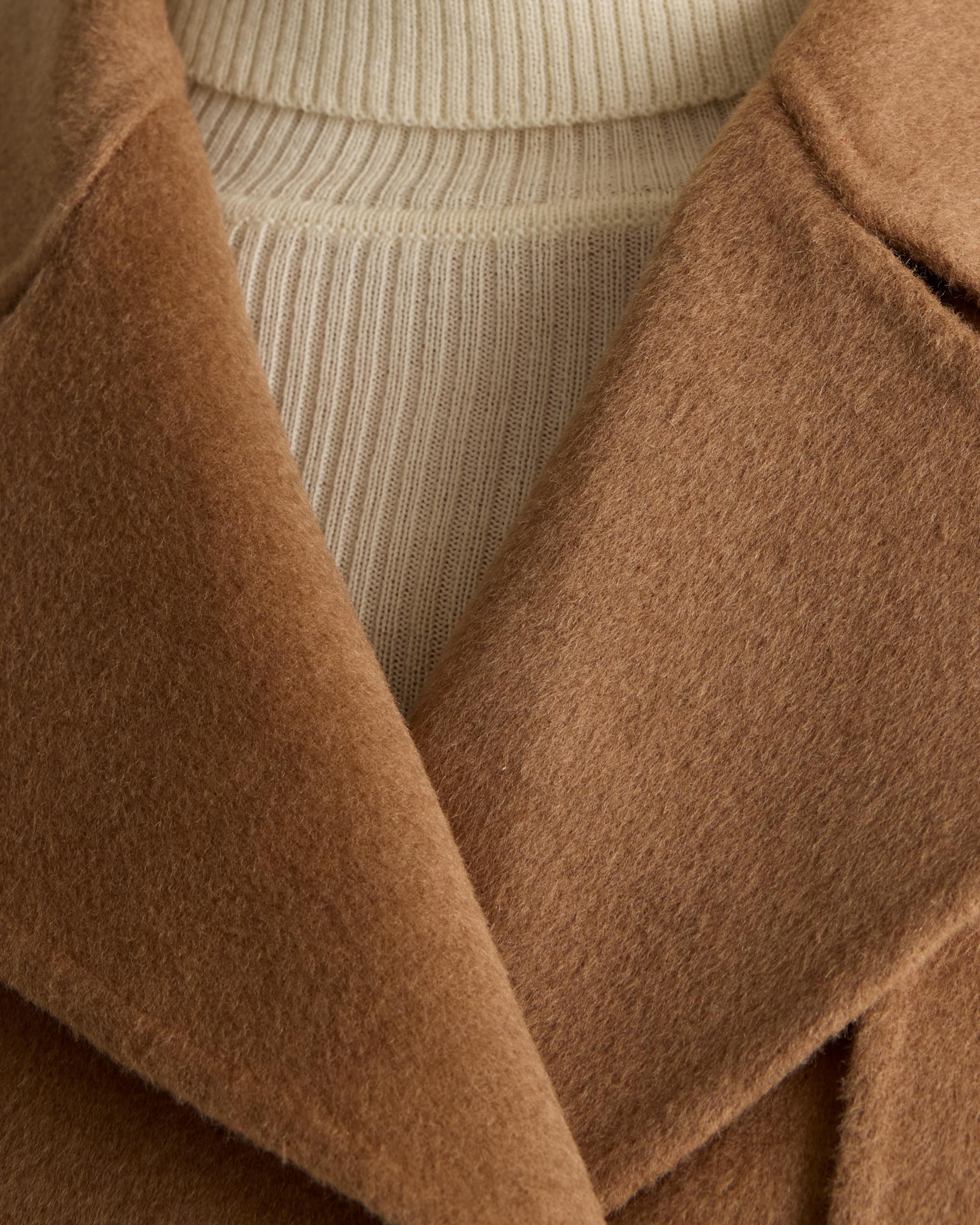 Quince | Women's Double-Faced Merino Wool Trench Coat Size XL, Wool/Nylon Product Image