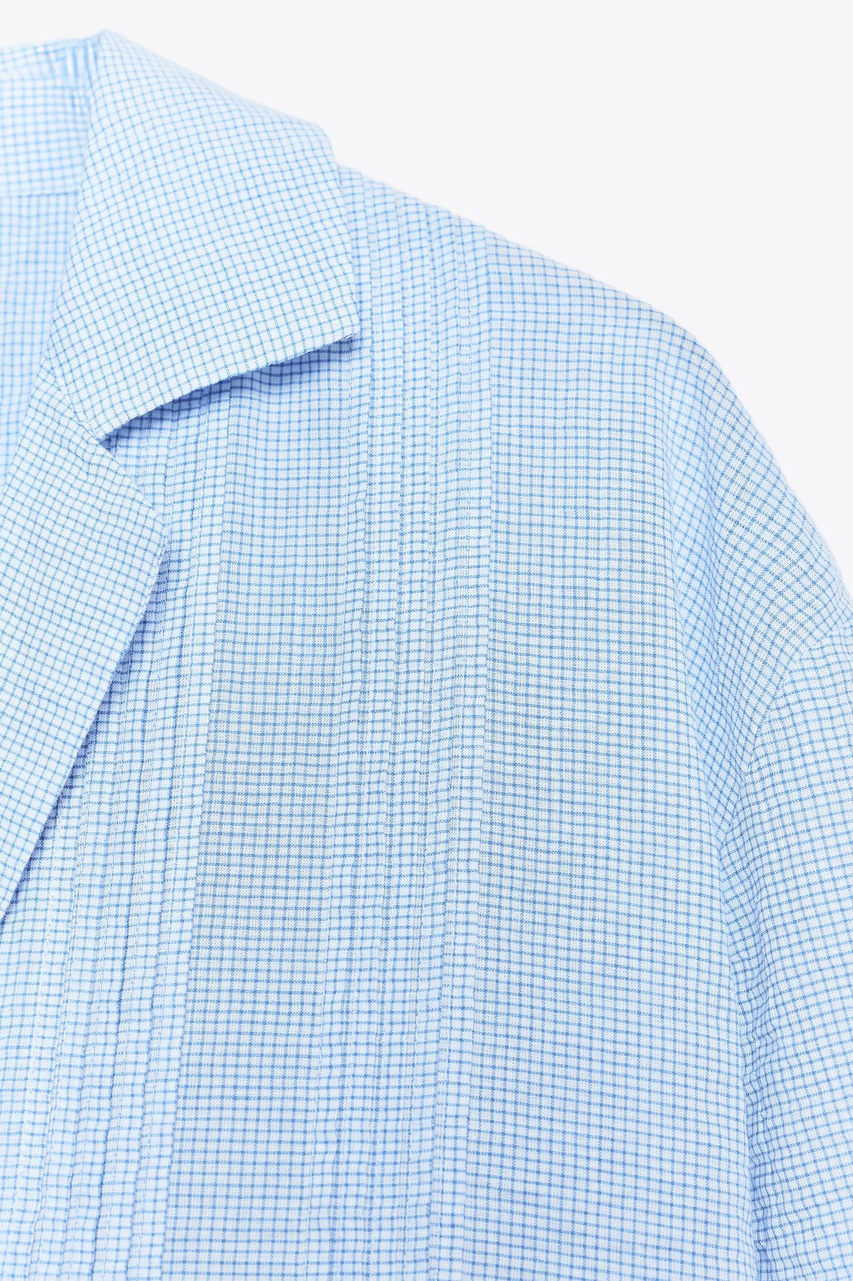 ZW COLLECTION TEXTURED OVERSIZED SHIRT Product Image