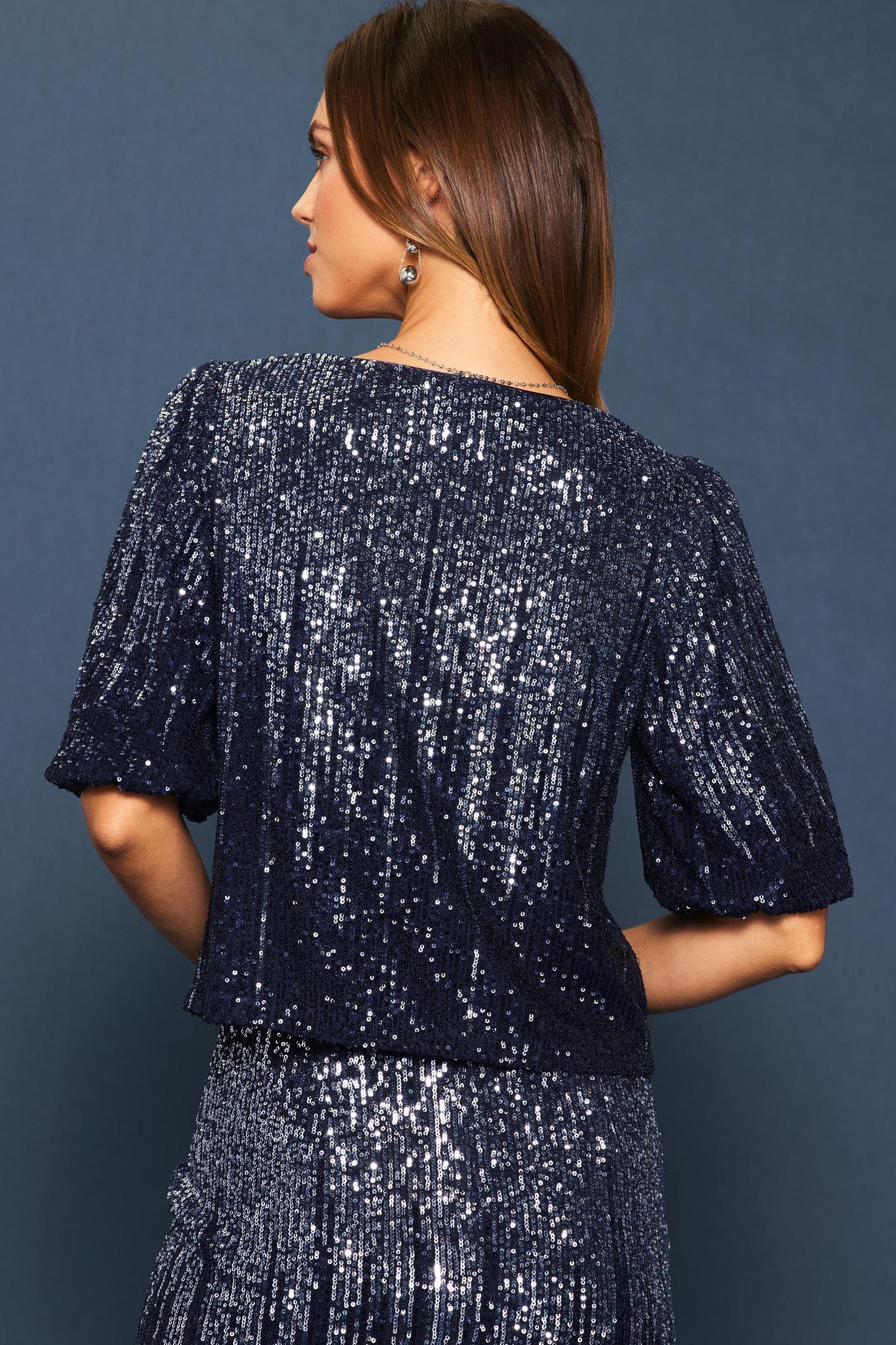 Ombré Sequin Top Product Image