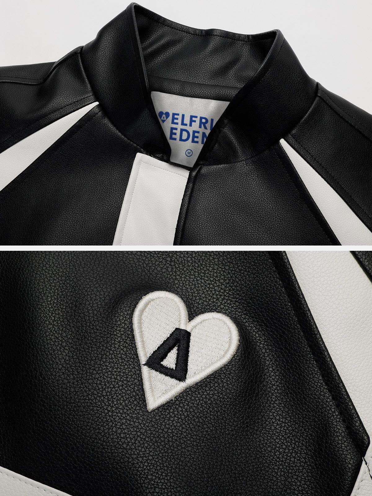 Aelfric Eden Color Block Racing Jacket Product Image