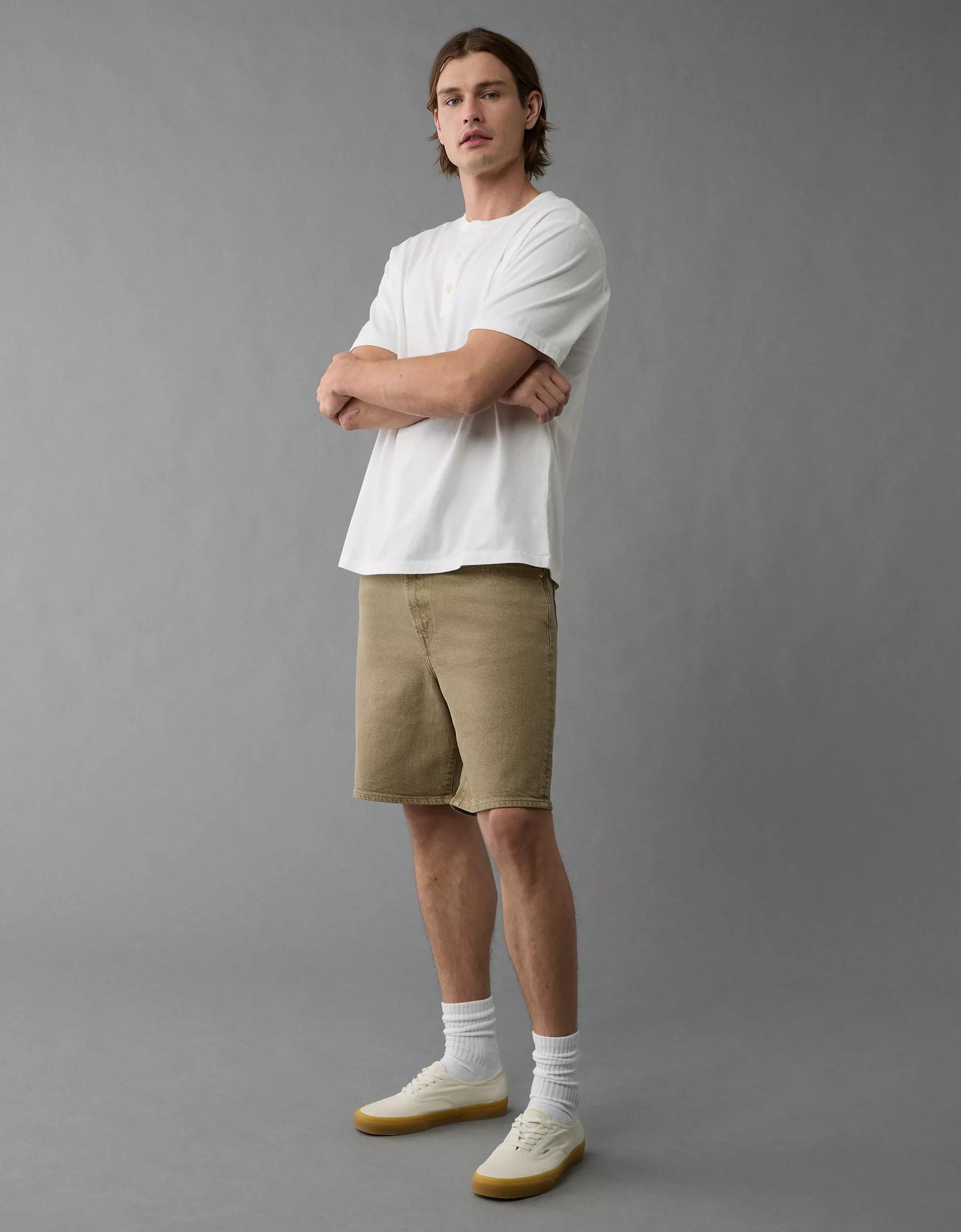 AE Lived-In Henley T-Shirt Product Image