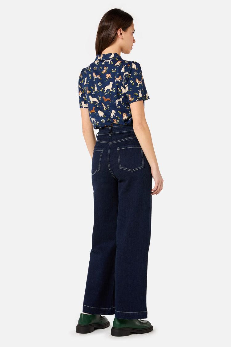 Cute Dogs Blouse Product Image