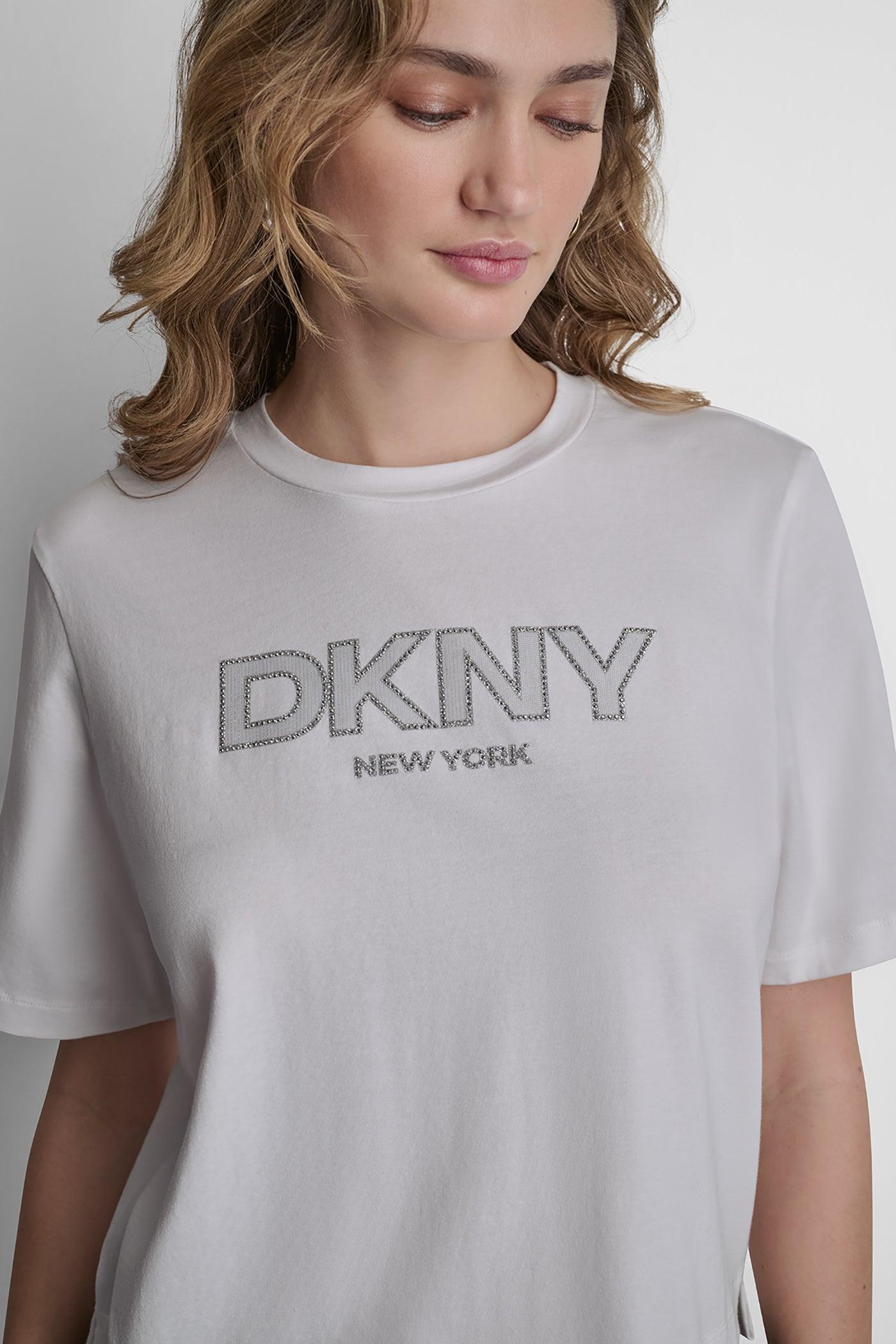 CRYSTAL BORDER LOGO GRAPHIC TEE Product Image