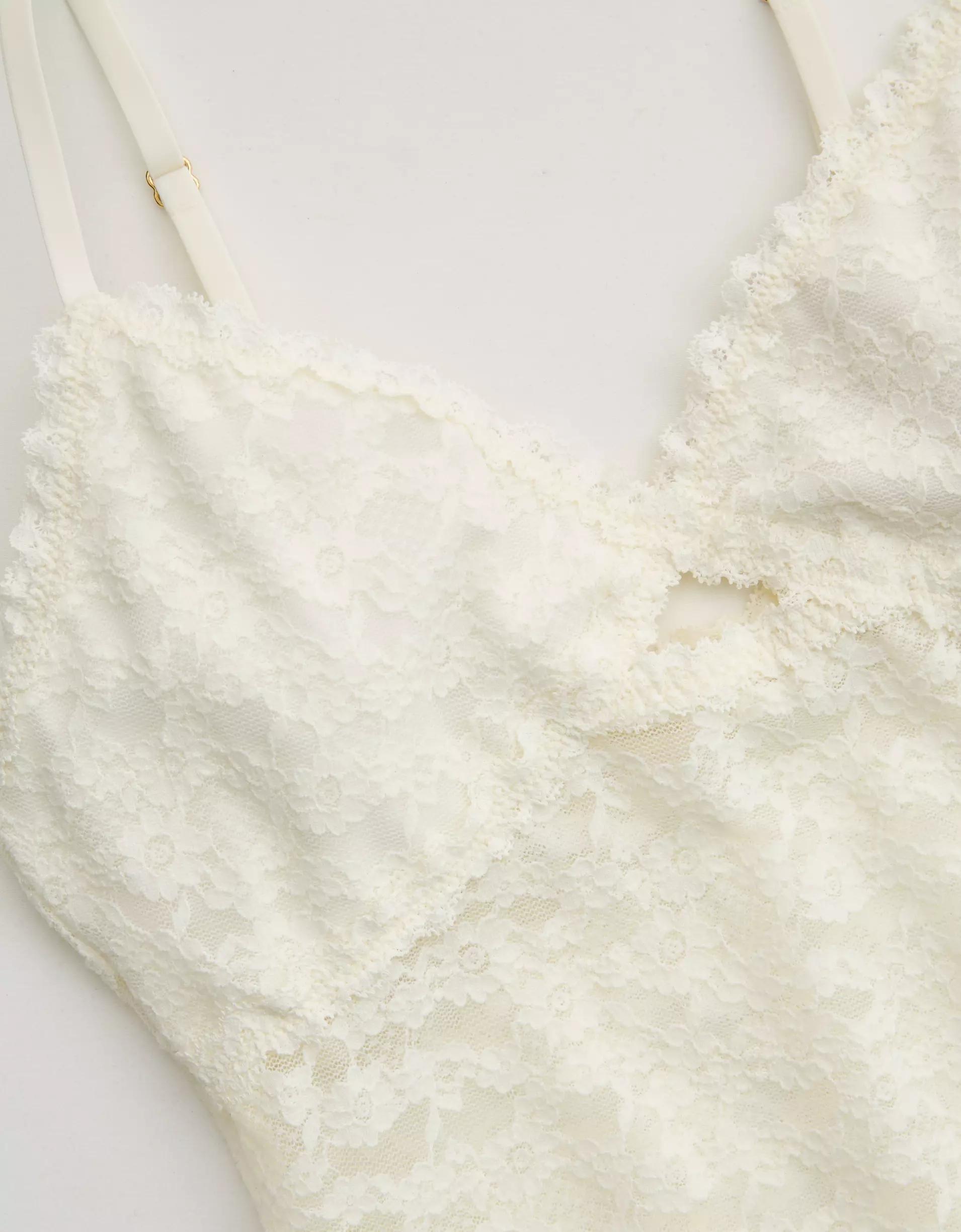 Show Off Vintage Lace Cut Out Bodysuit Product Image