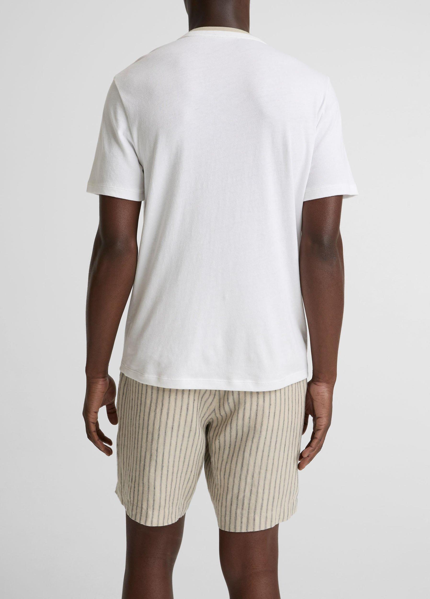 Cotton Double-Collar T-Shirt Product Image