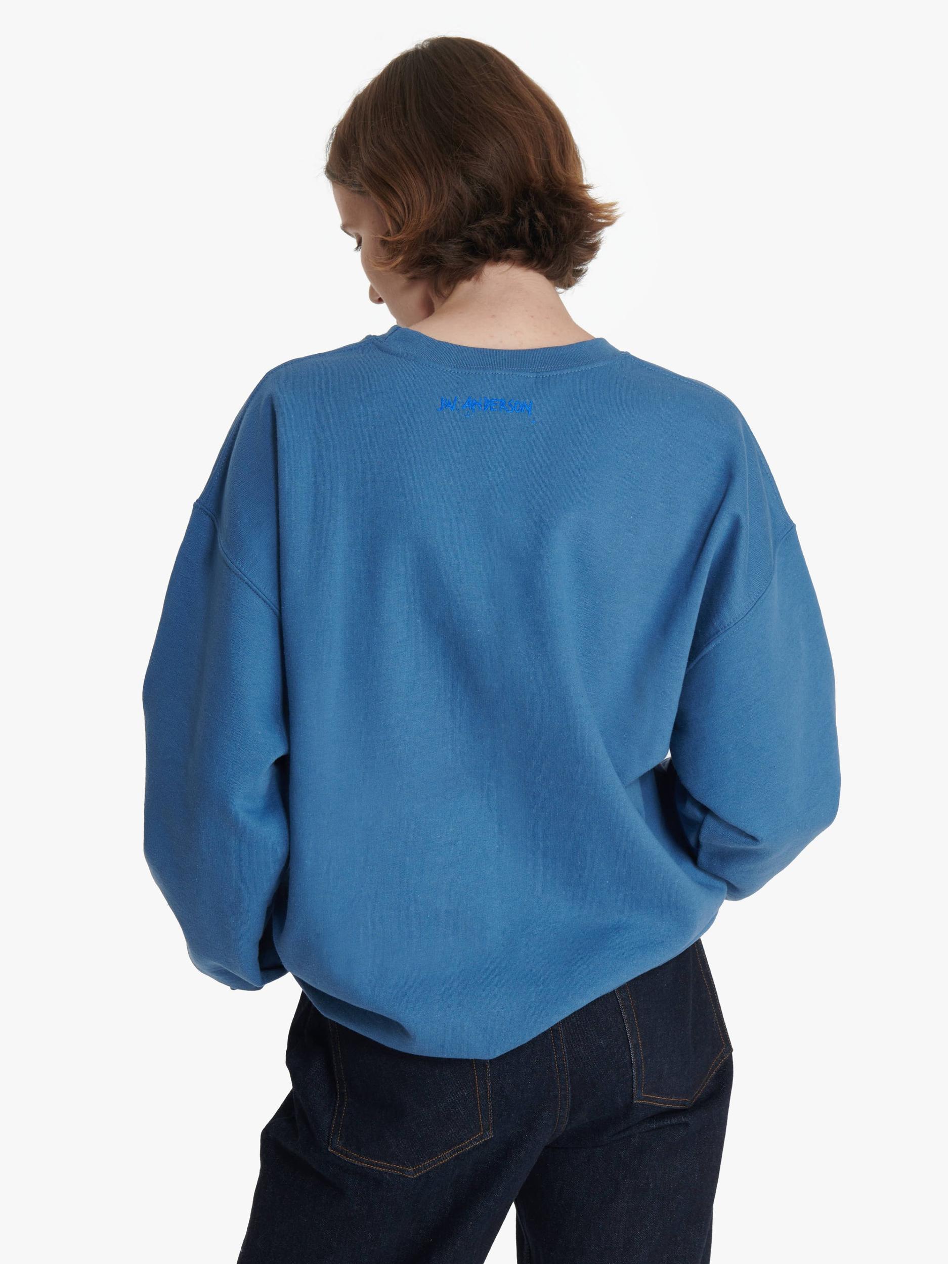 JW ANDERSON X QUEER SWEATSHIRT WITH TEXT PRINT Product Image