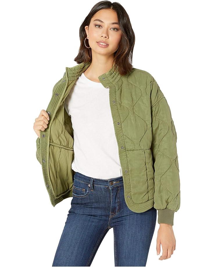 Women's Blank NYC Drop Shoulder Quilted Jacket Product Image