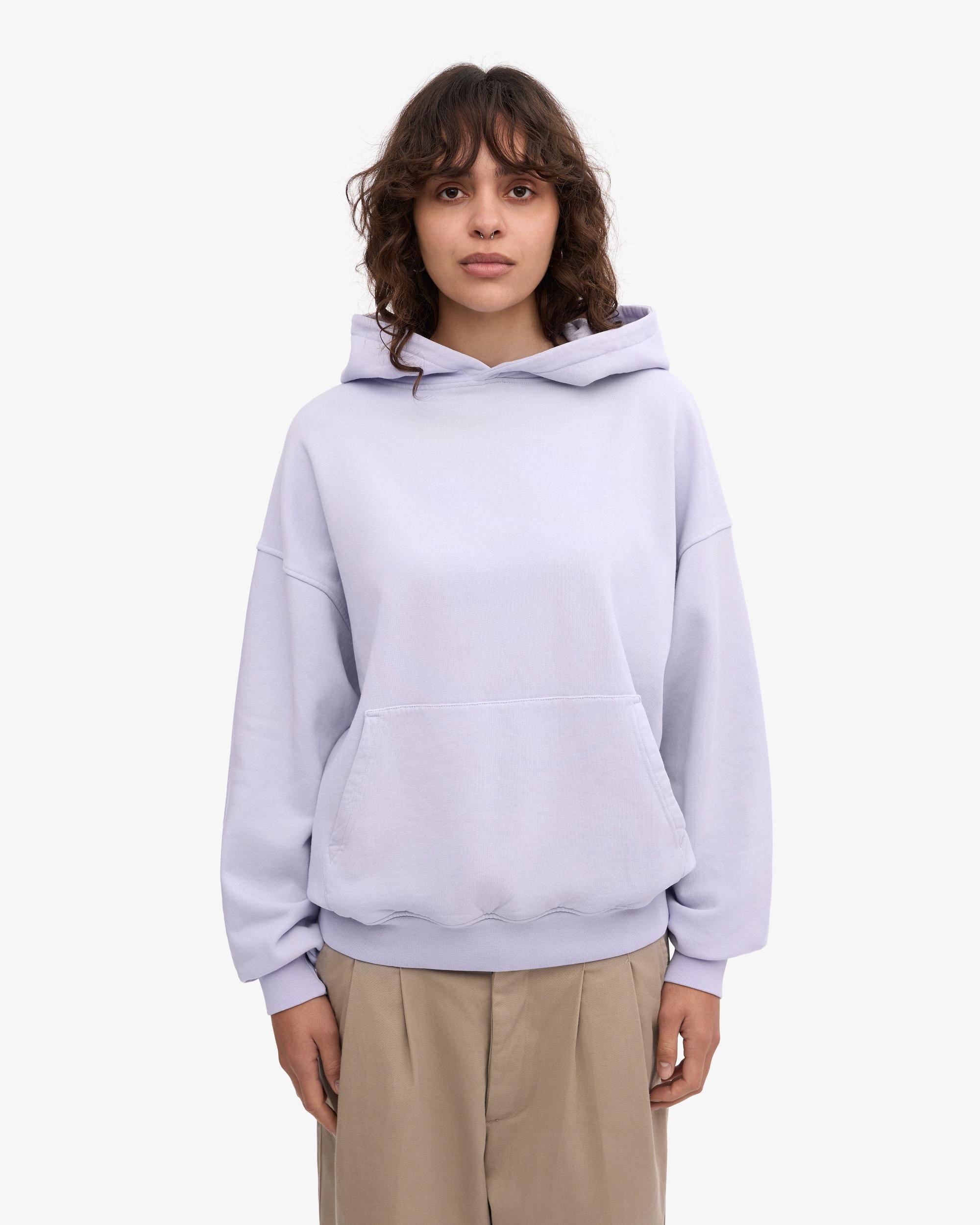 Organic Oversized Hood - Soft Lavender Product Image