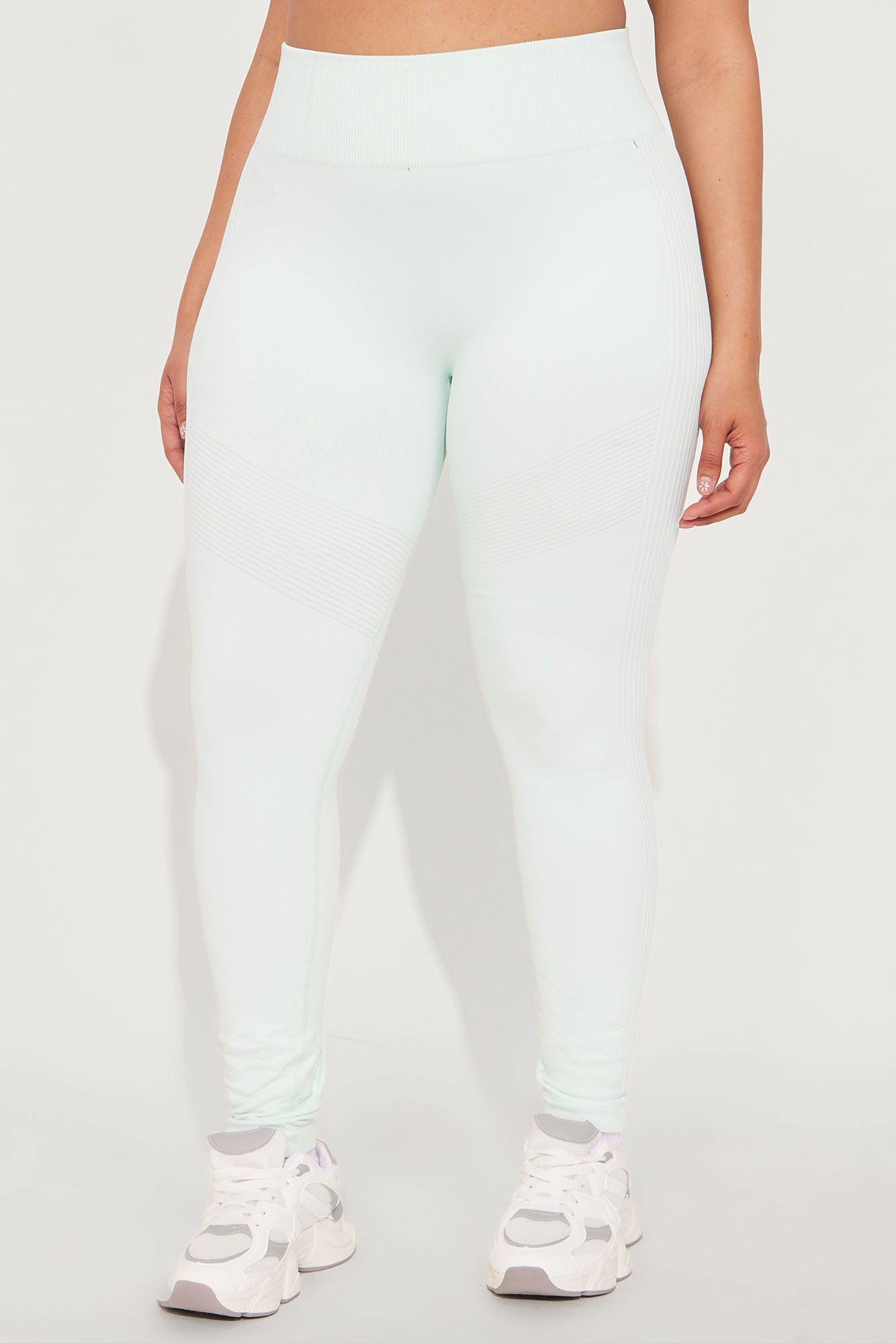 Good Stretch Seamless Active Legging - Mint Product Image