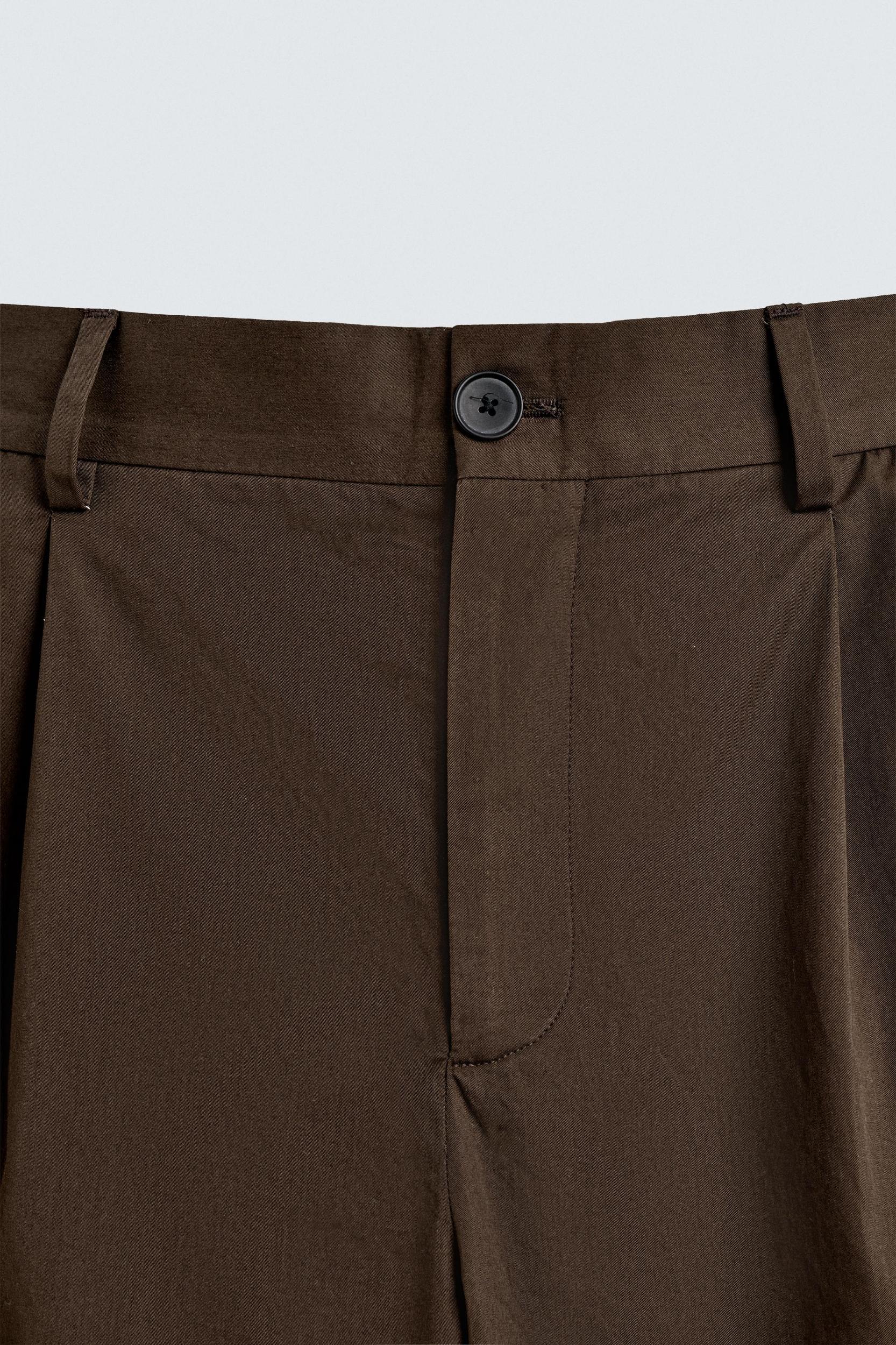 LIMITED EDITION PLEATED CHINO PANTS Product Image