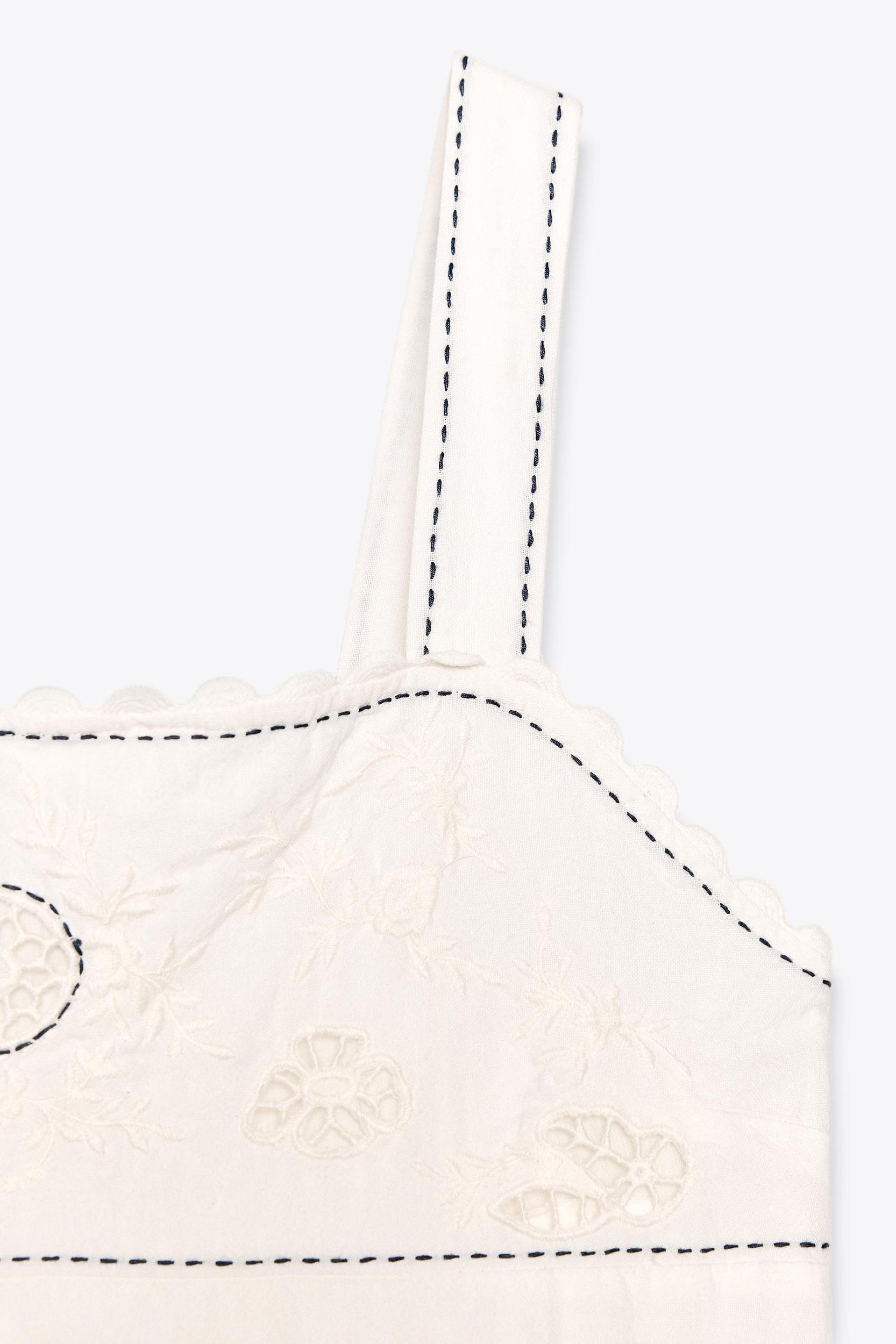 ZW COLLECTION EMBROIDERED STITCH DRESS Product Image