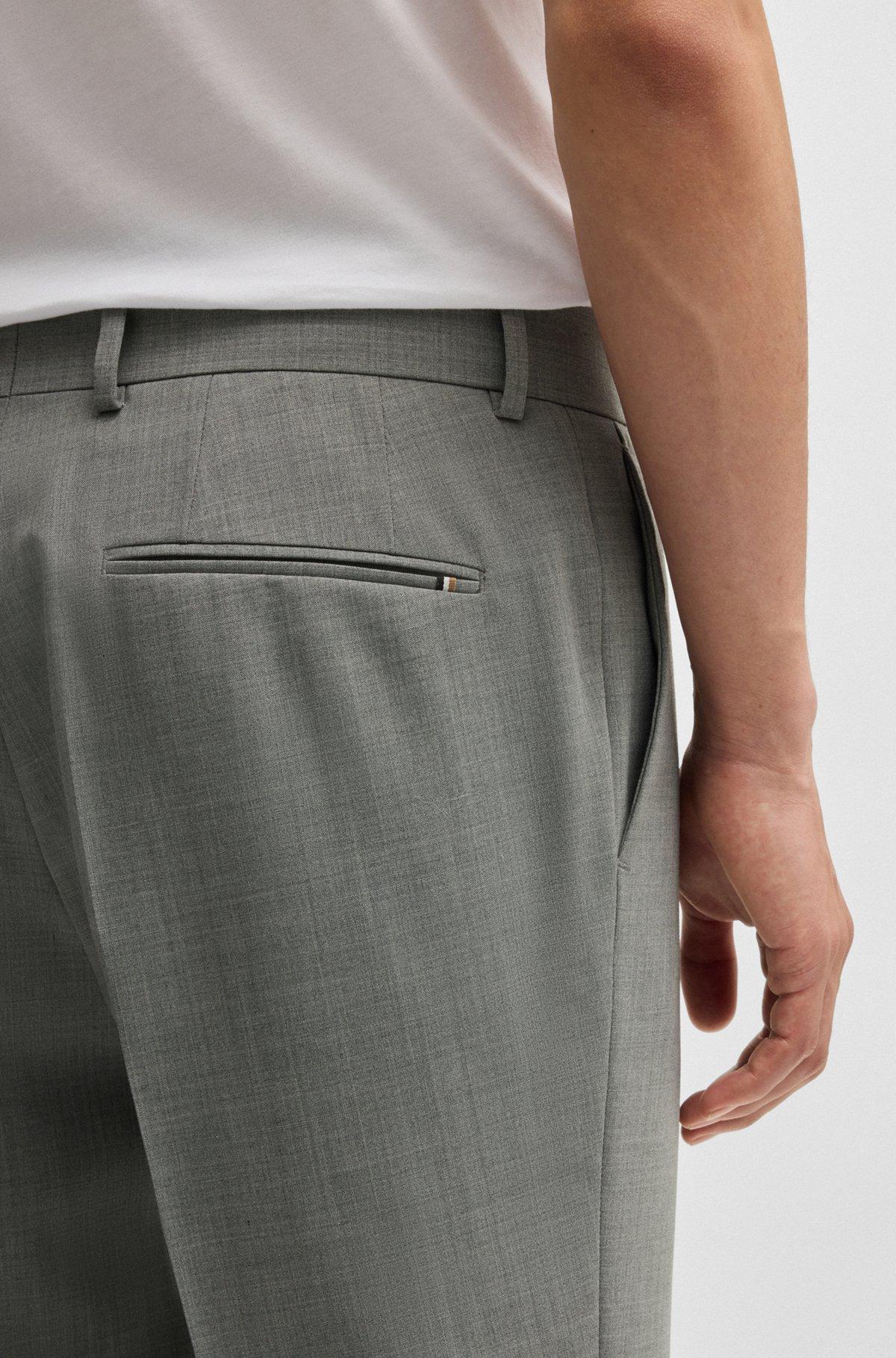 Slim-fit trousers in super-stretch cloth Product Image