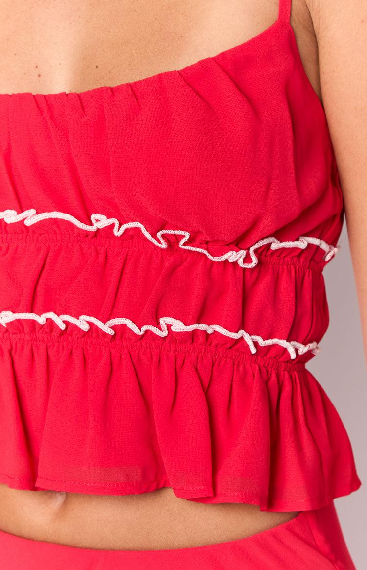 Wiatt Red Top Product Image