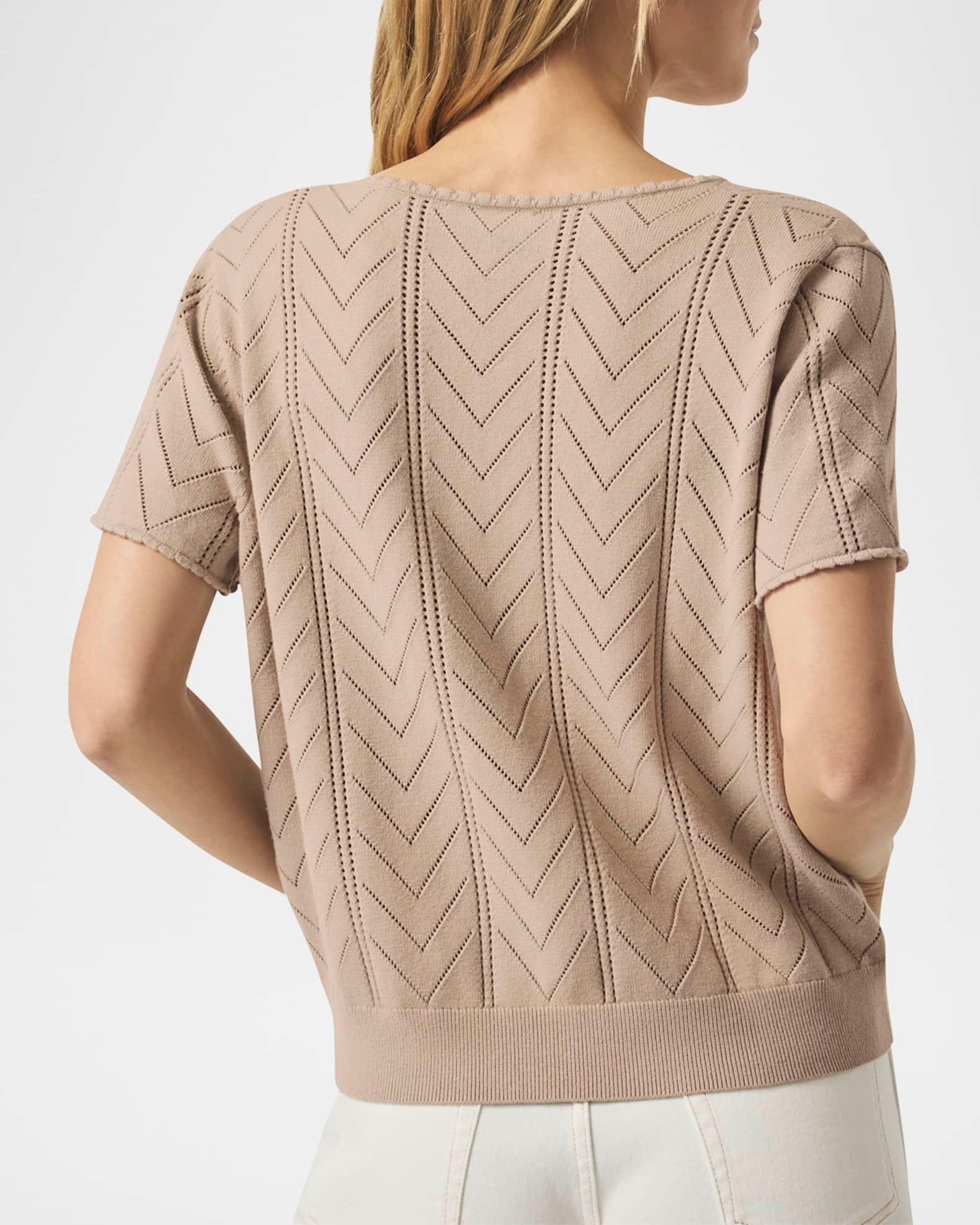 Sabrina Pointelle Sweater Product Image