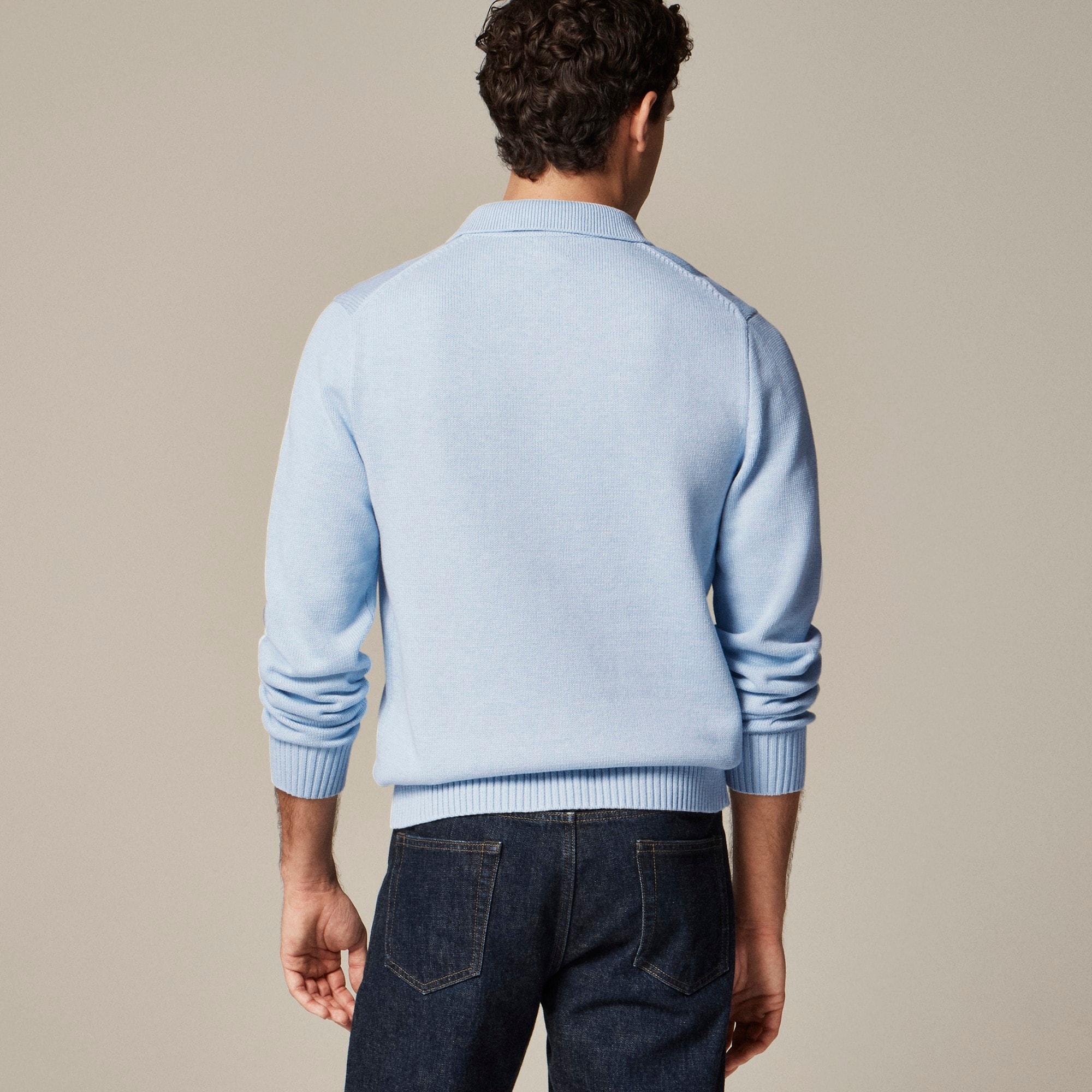 Heritage cotton sweater-polo Product Image