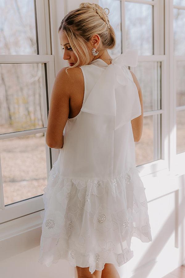 Love At First Kiss Organza Mini Dress Product Image