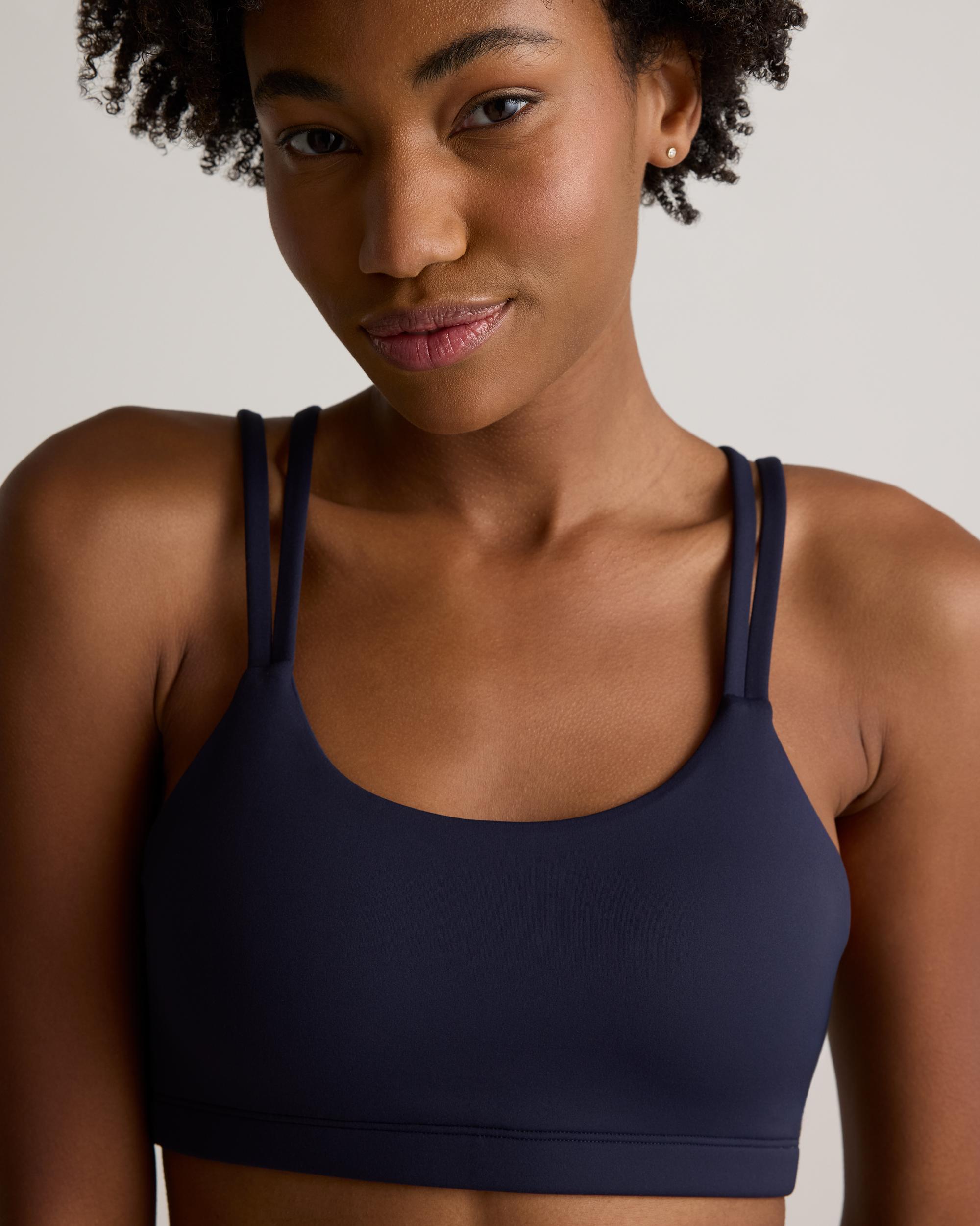 Quince | Women's Ultra-Form Scoop Neck Strappy Bra Nylon/Spandex Product Image