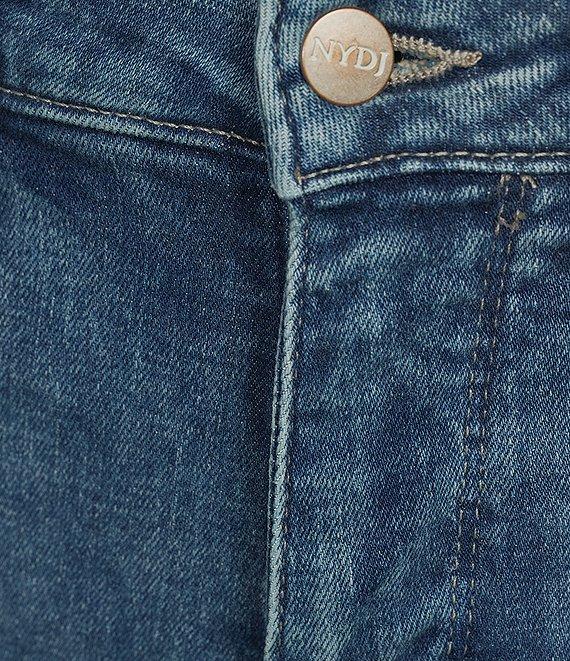 NYDJ Briella Mid-Rise Denim Rolled Cuff Shorts Product Image