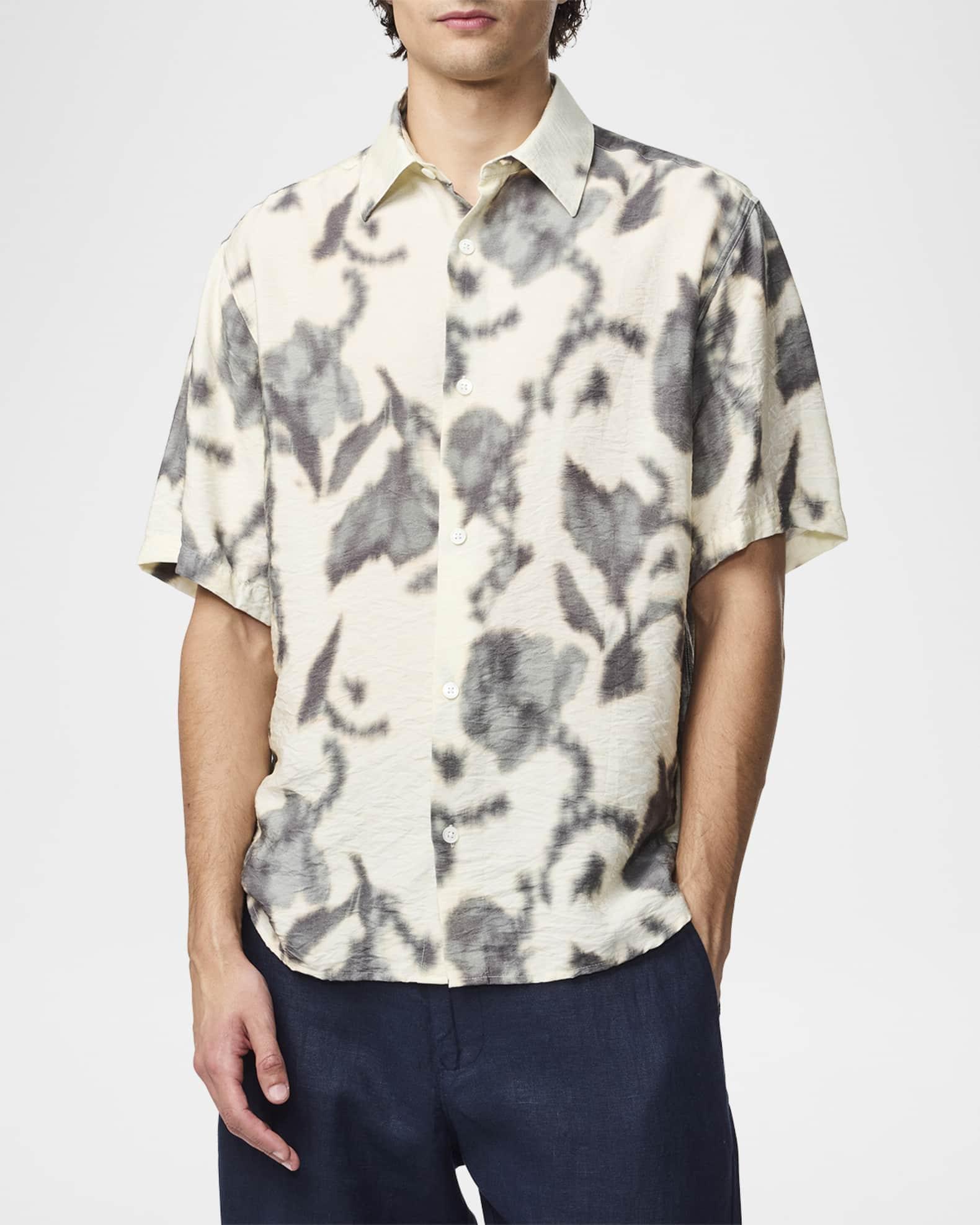 Men's Freddy Floral Short-Sleeve Shirt Product Image