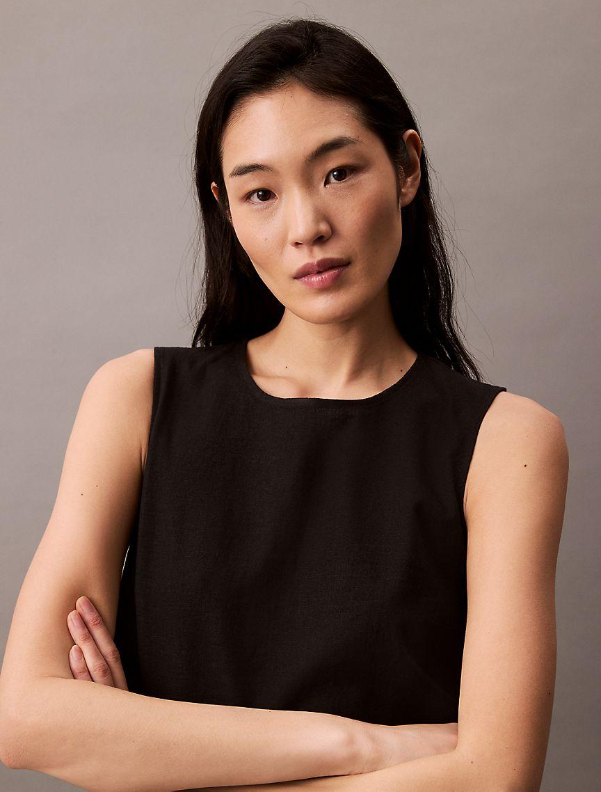 Linen Cotton Tank Top Product Image