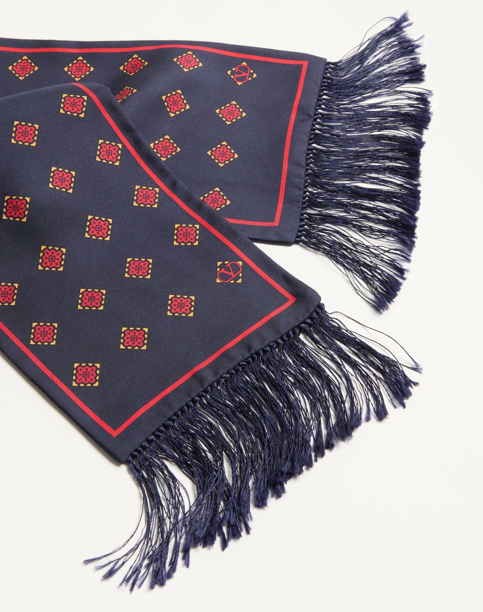 Opticool Silk Bandeau Scarf With Fringe Product Image
