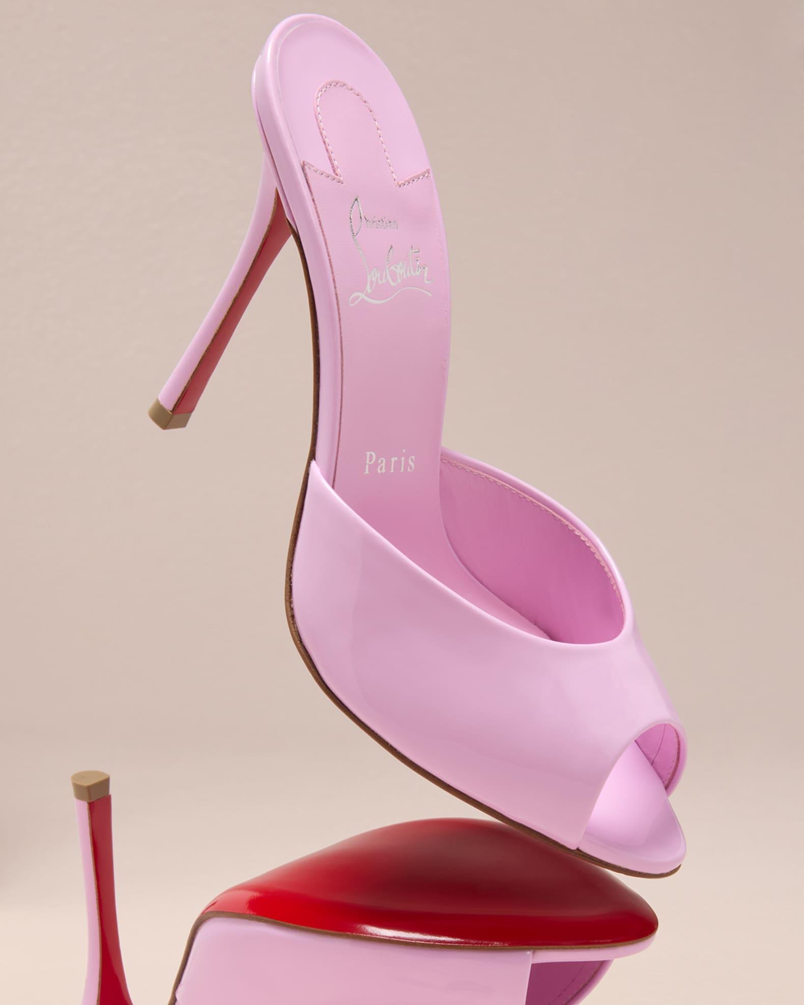 Womens Me Dolly 100MM Patent Leather Mules Product Image