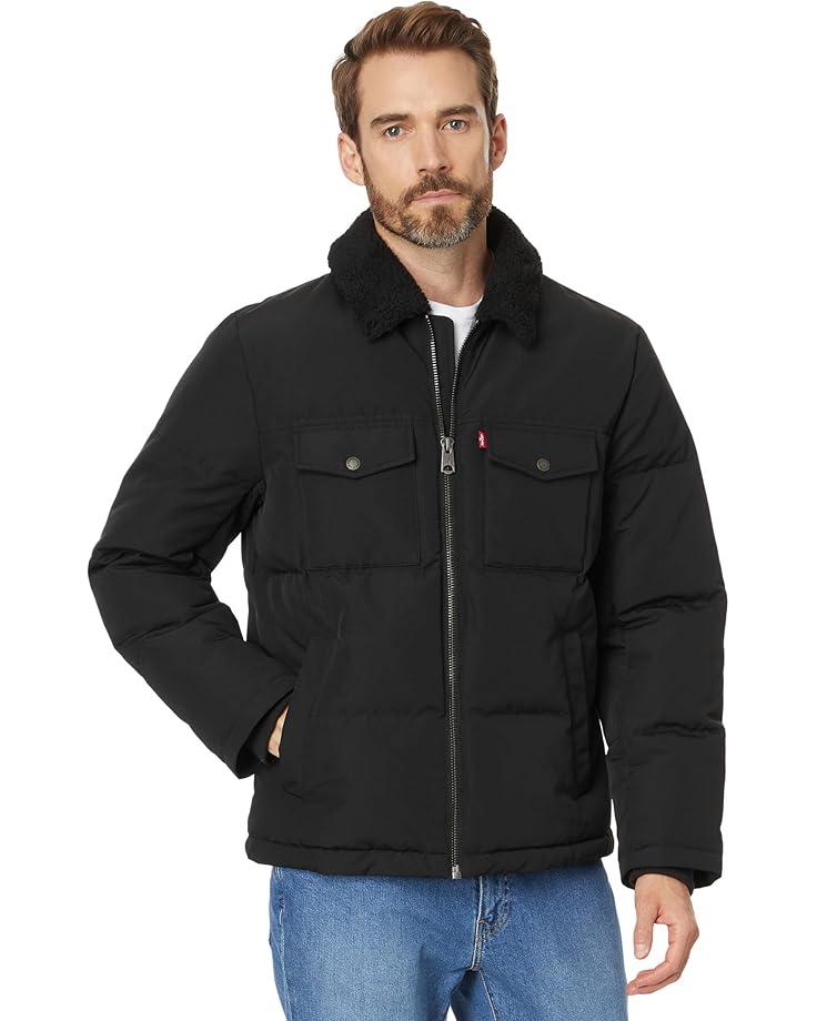 Men's Levi's® Quilted Woodsman W Sherpa Lined Collar Product Image