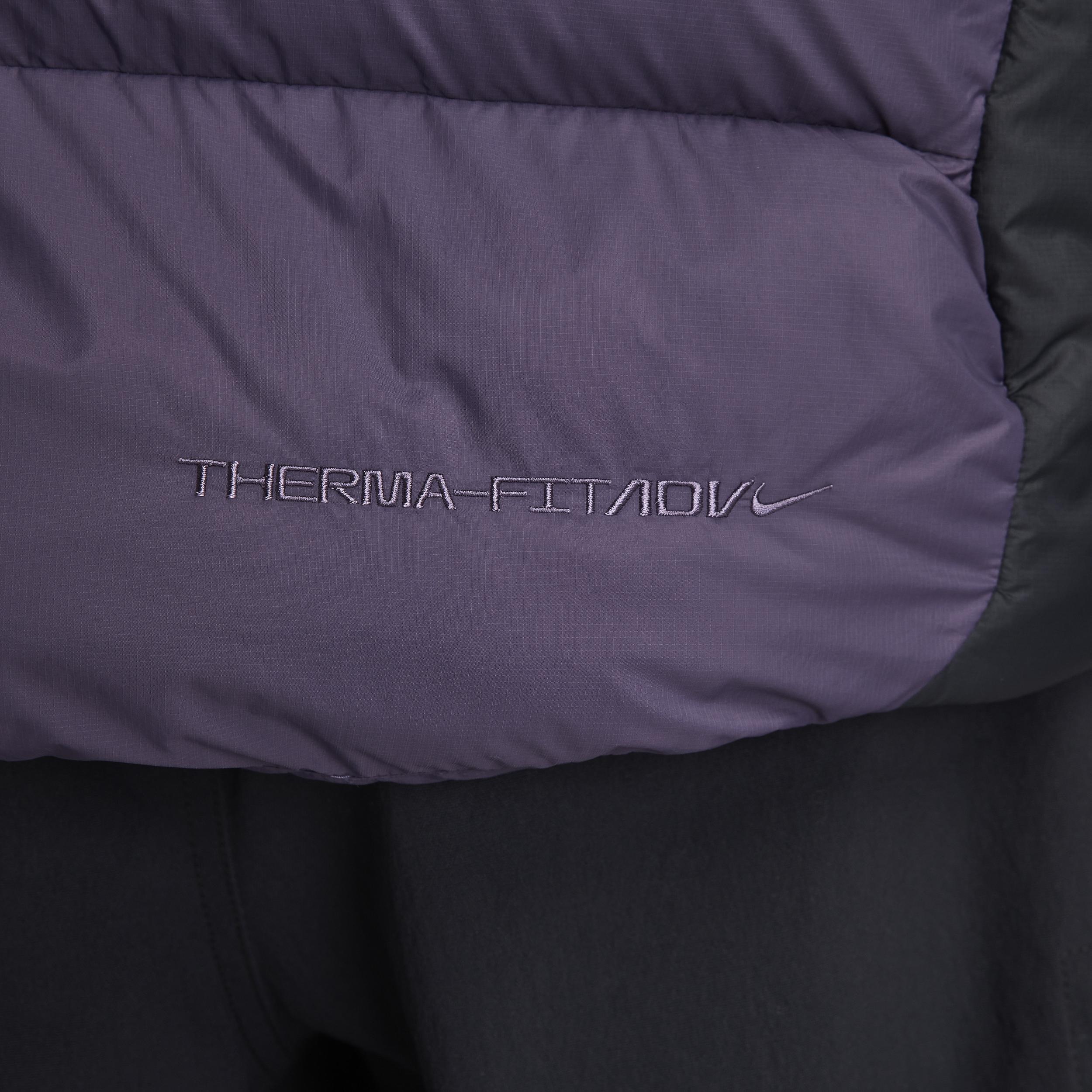 Mens Nike ACG Lunar Lake PrimaLoft Therma-FIT ADV Loose Hooded Jacket | FV8909-573 Product Image